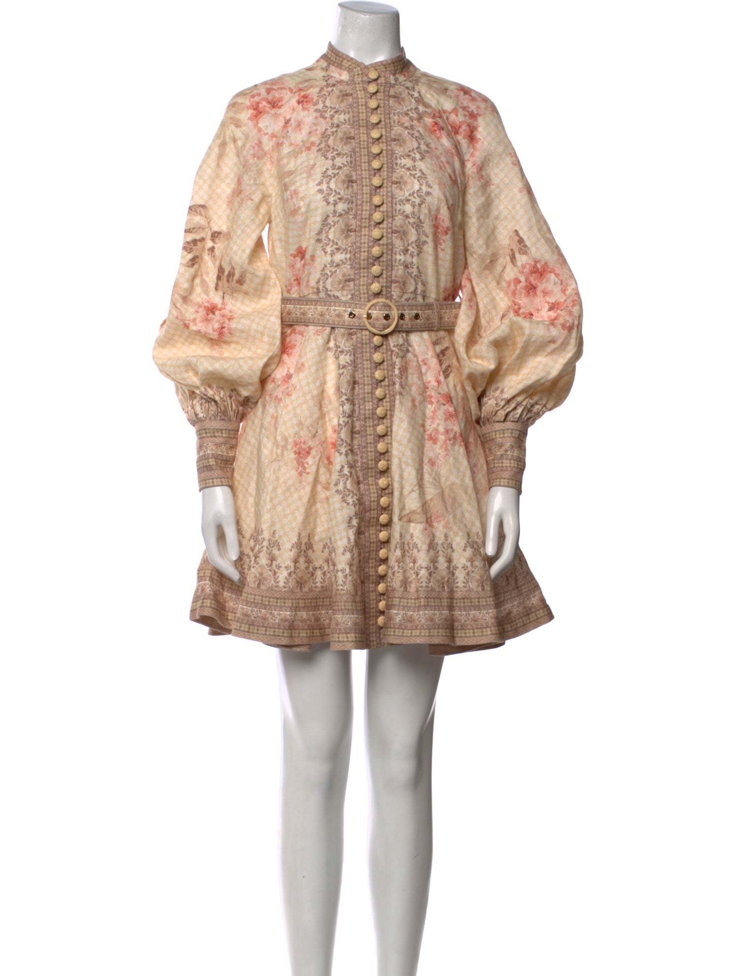 Zimmermann Linen Mini Dress