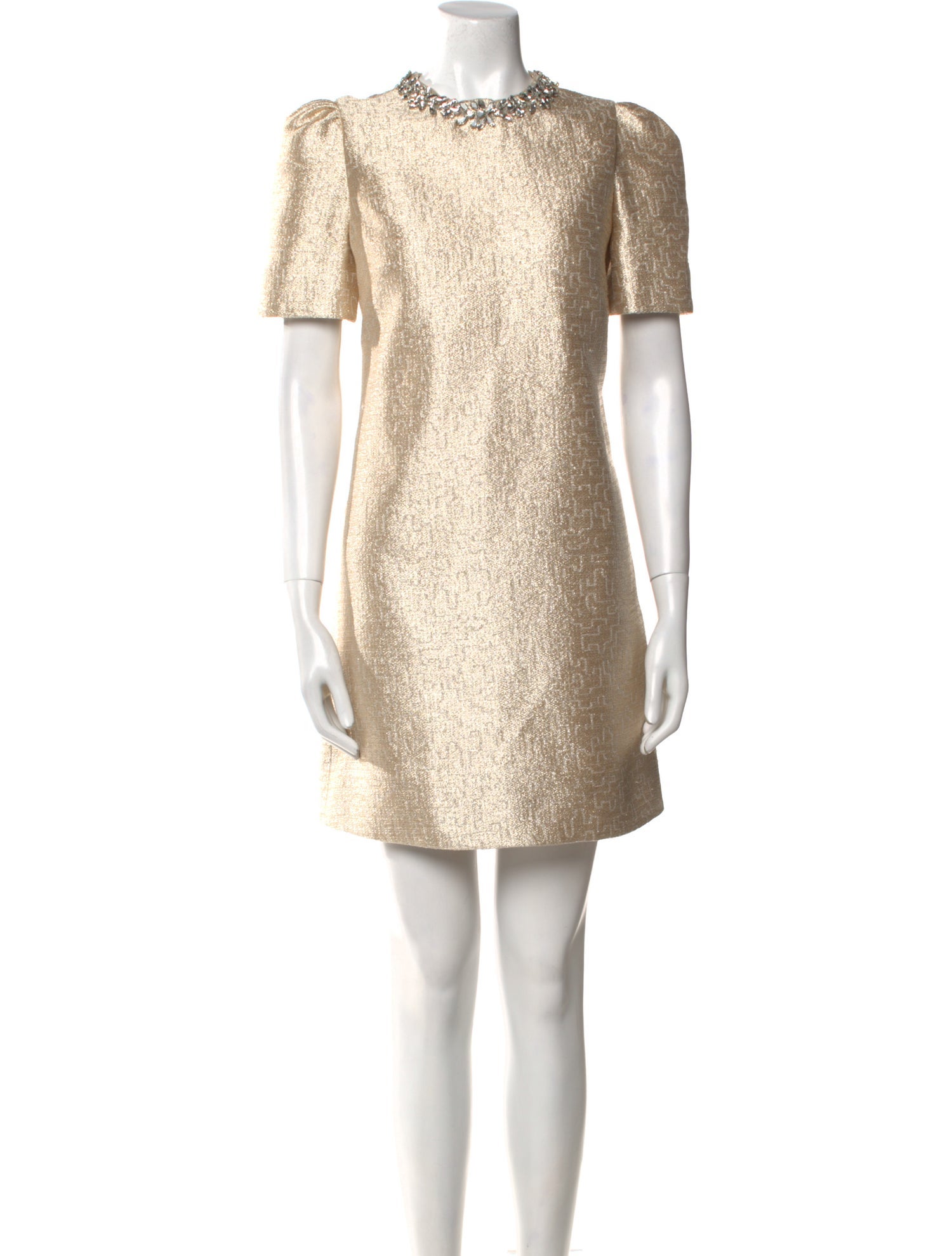 Zimmermann Crew Neck Mini Dress