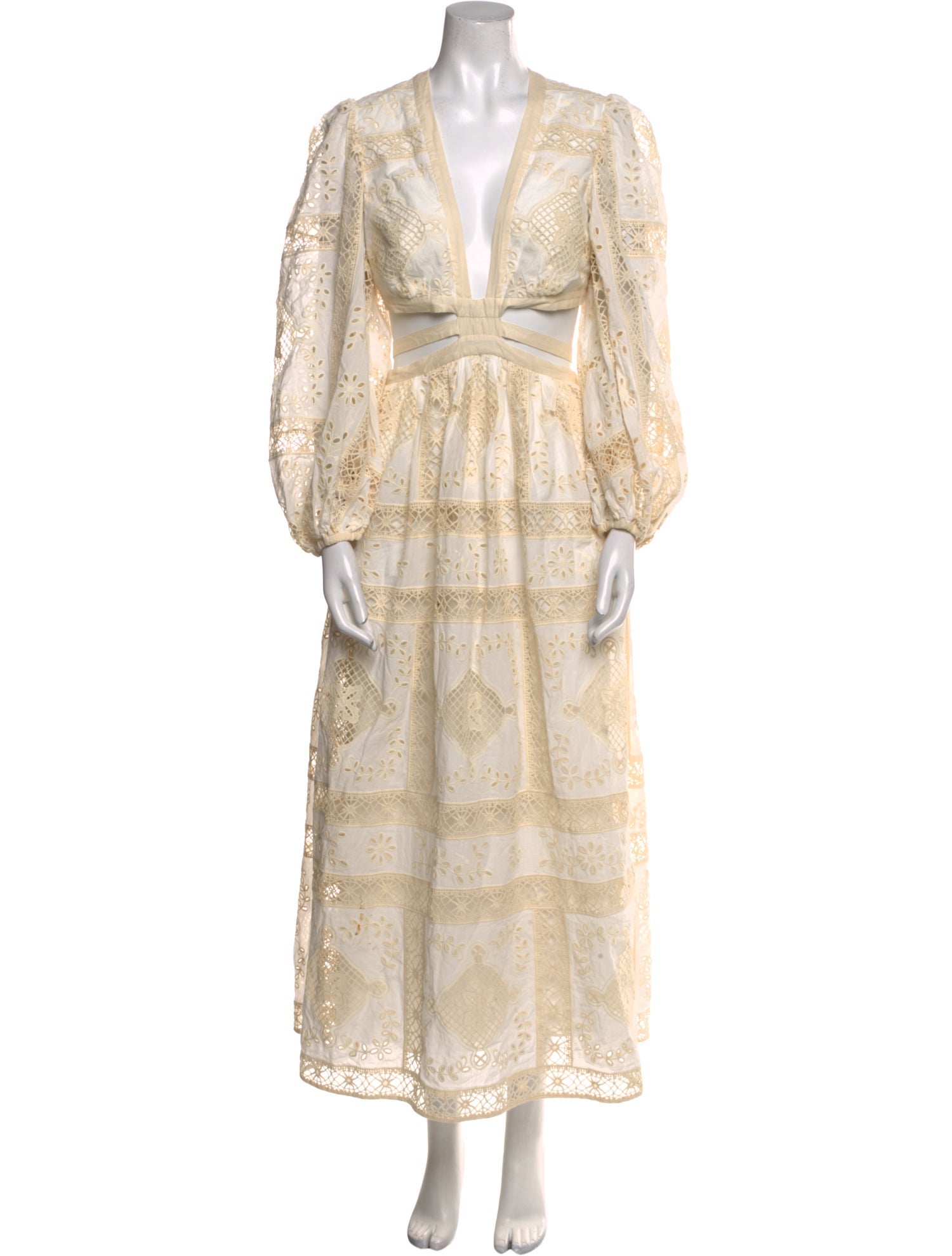 Zimmermann Paisley Print Long Dress