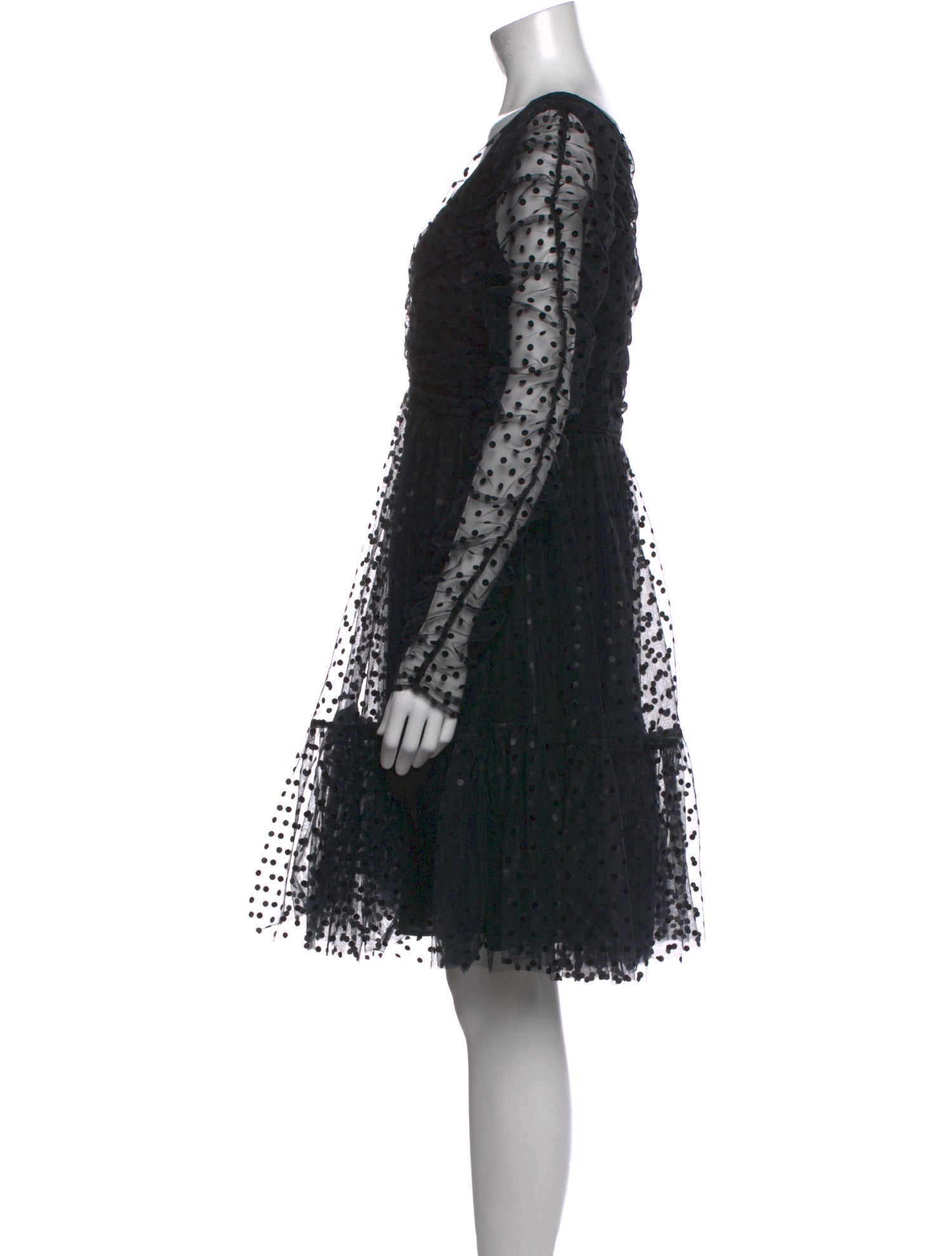 Zimmermann V-Neck Knee-Length Dress