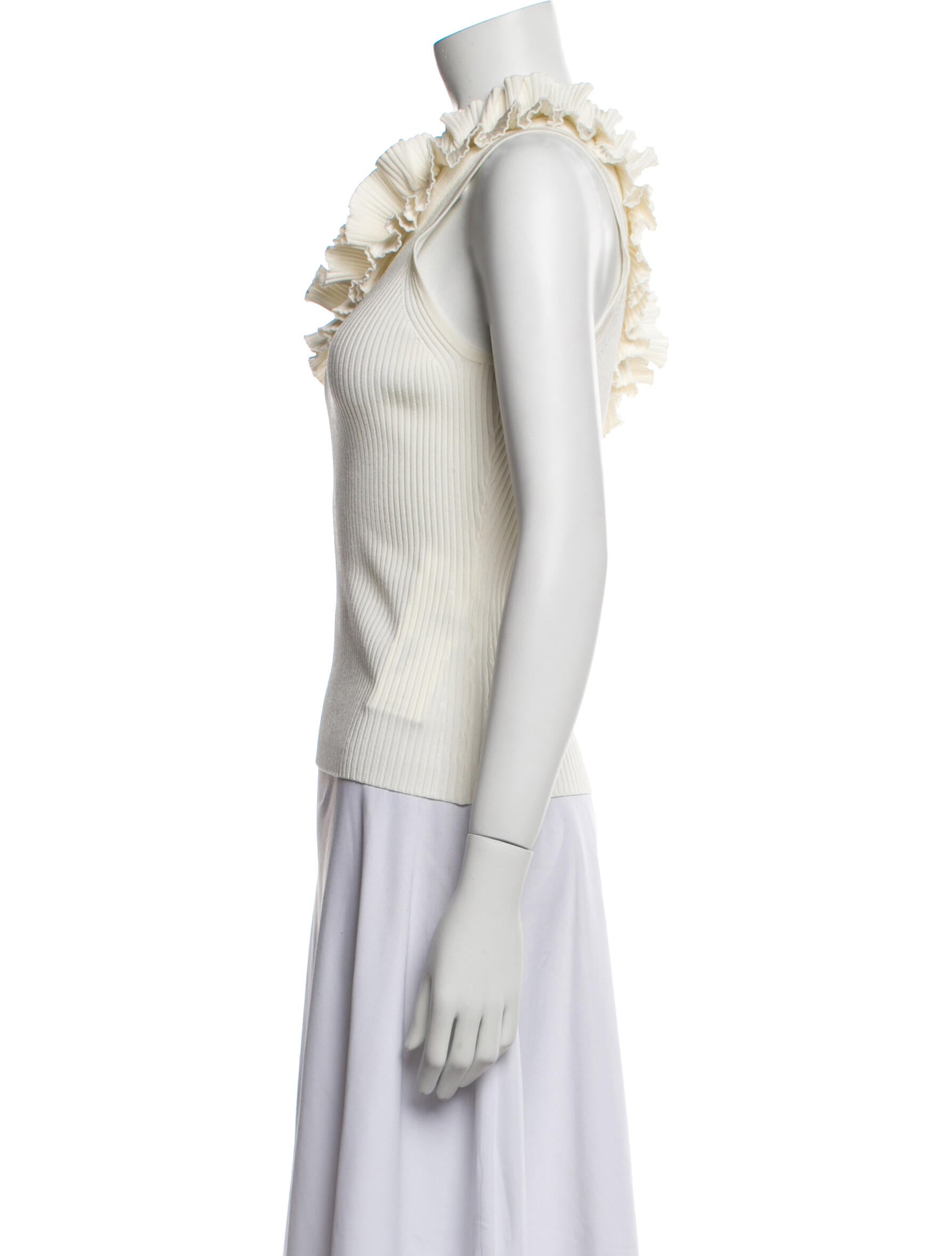 Zimmermann One-Shoulder Sleeveless Top