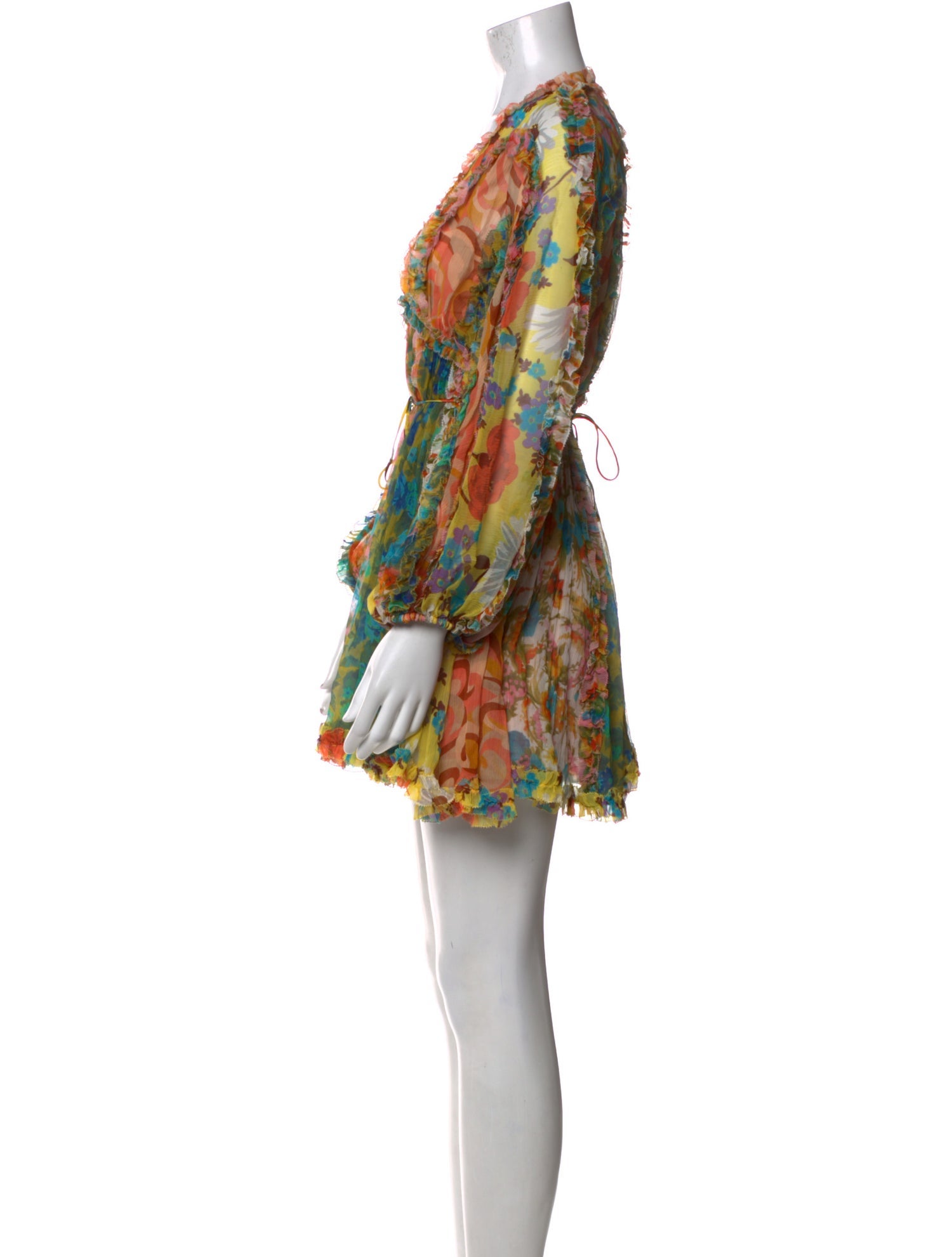 Zimmermann Printed Mini Dress w/ Tags