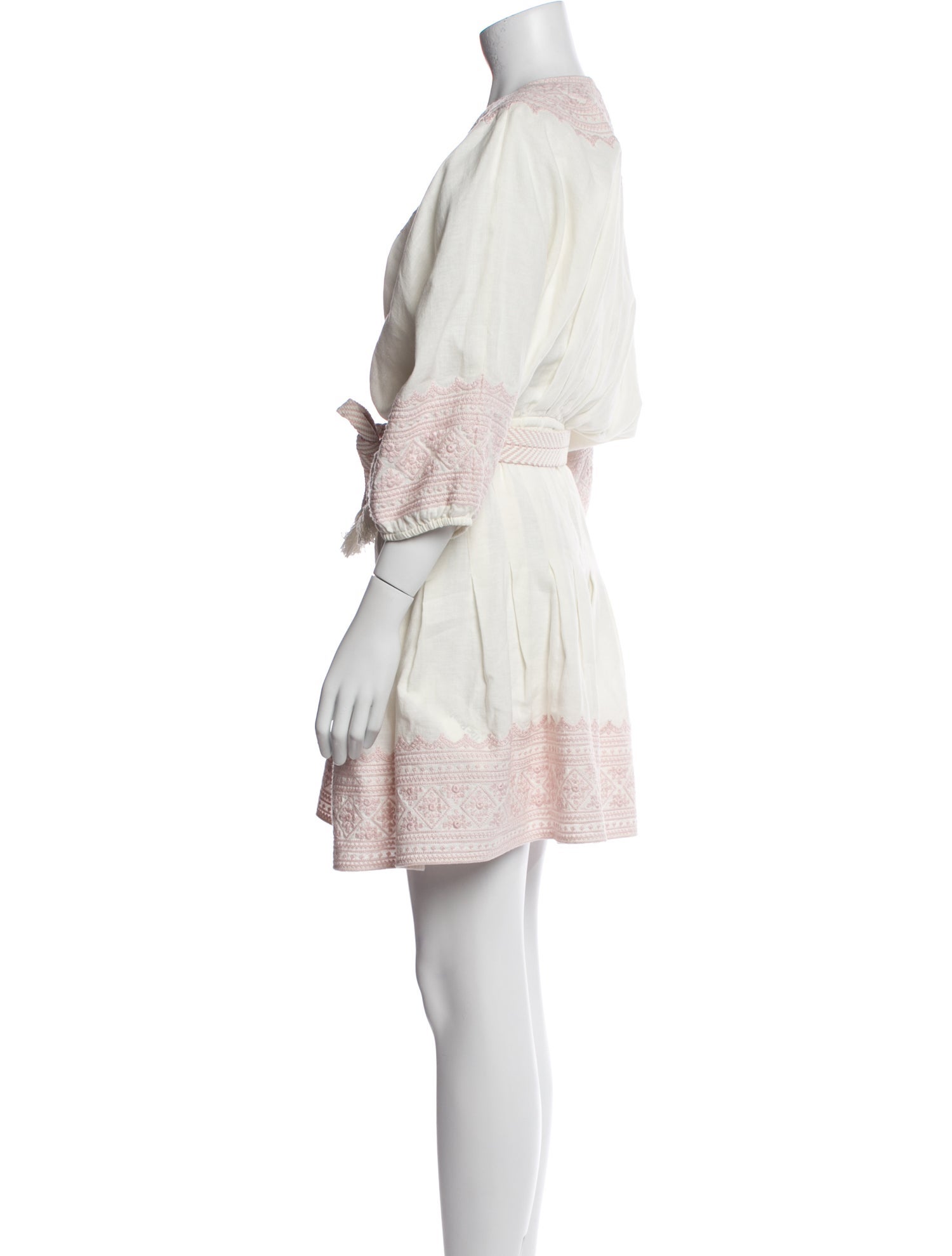 Zimmermann Floral Print Mini Dress