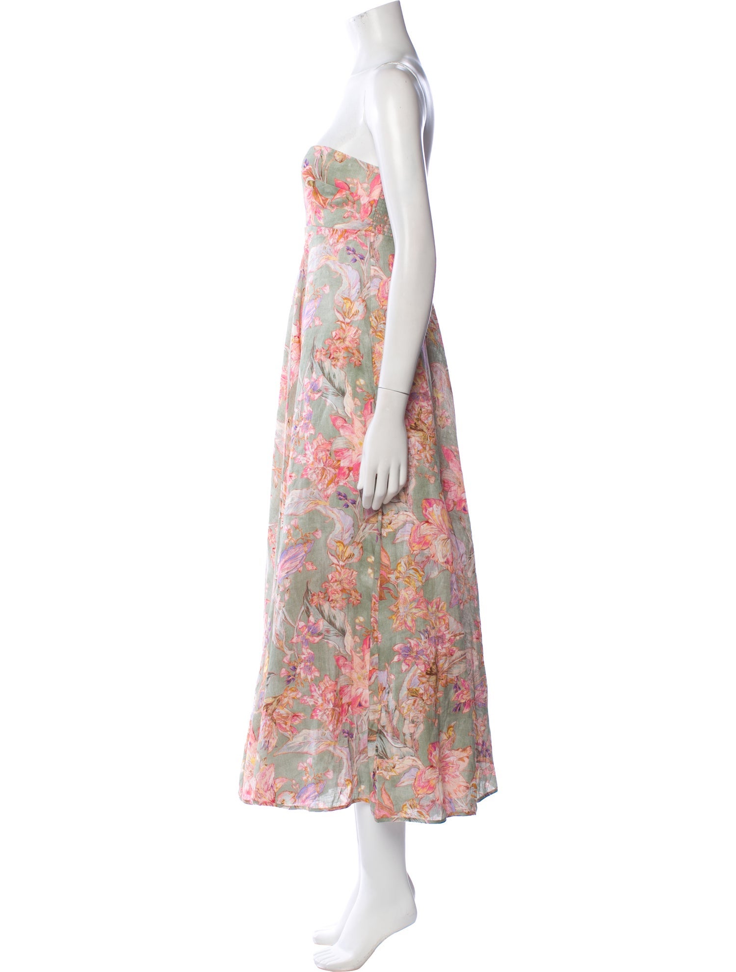 Zimmermann Linen Midi Length Dress