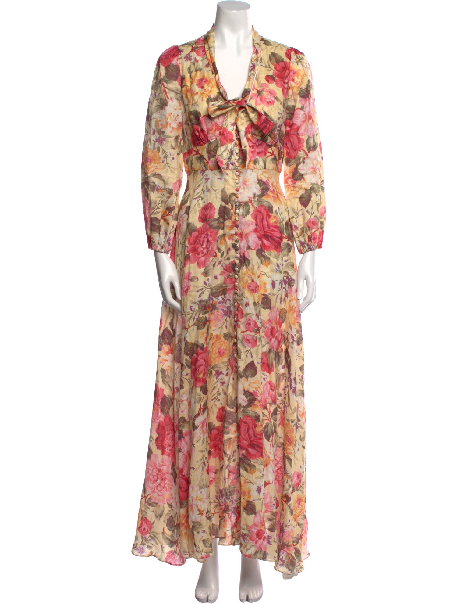 Zimmermann Linen Long Dress