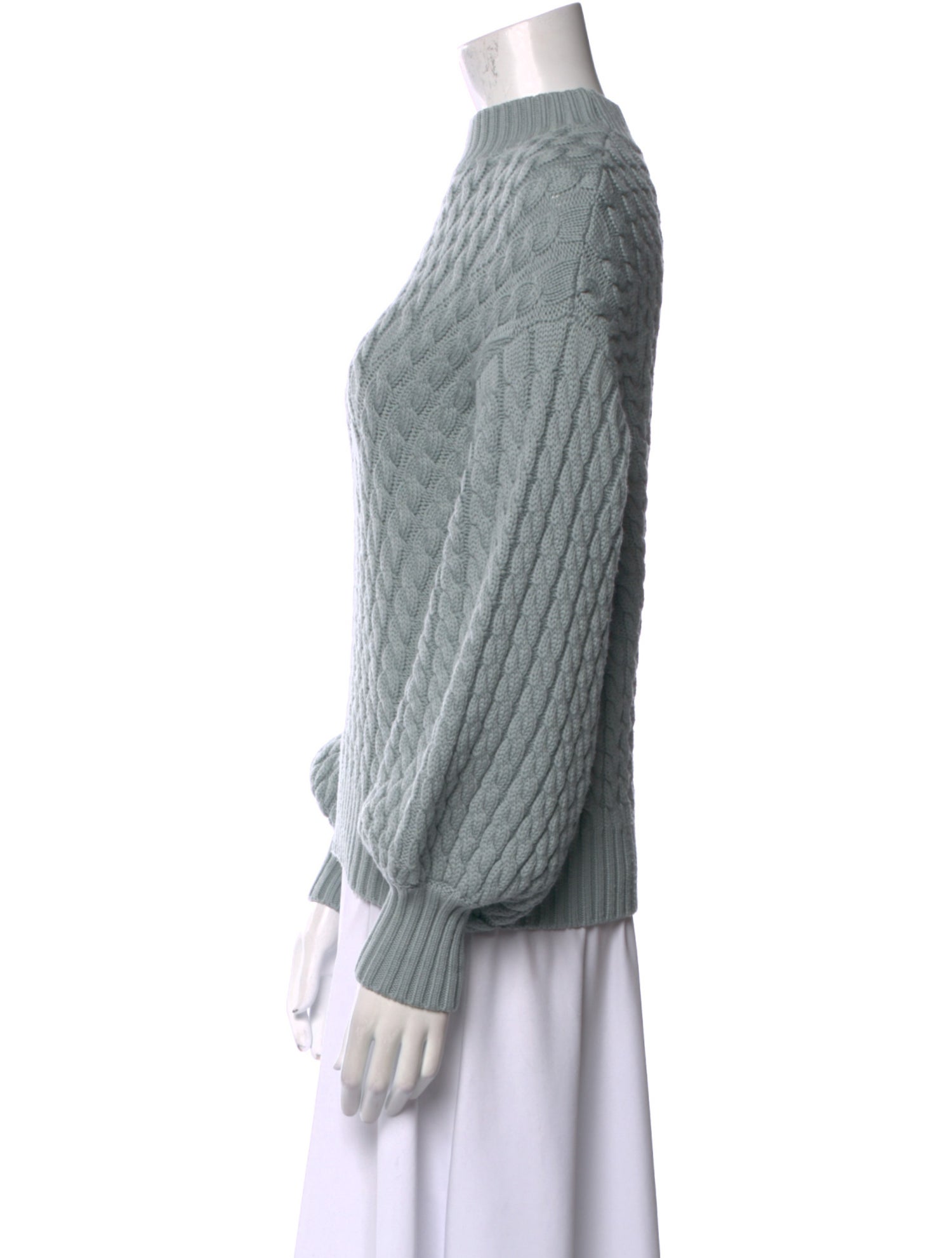 Zimmermann Merino Wool Mock Neck Sweater