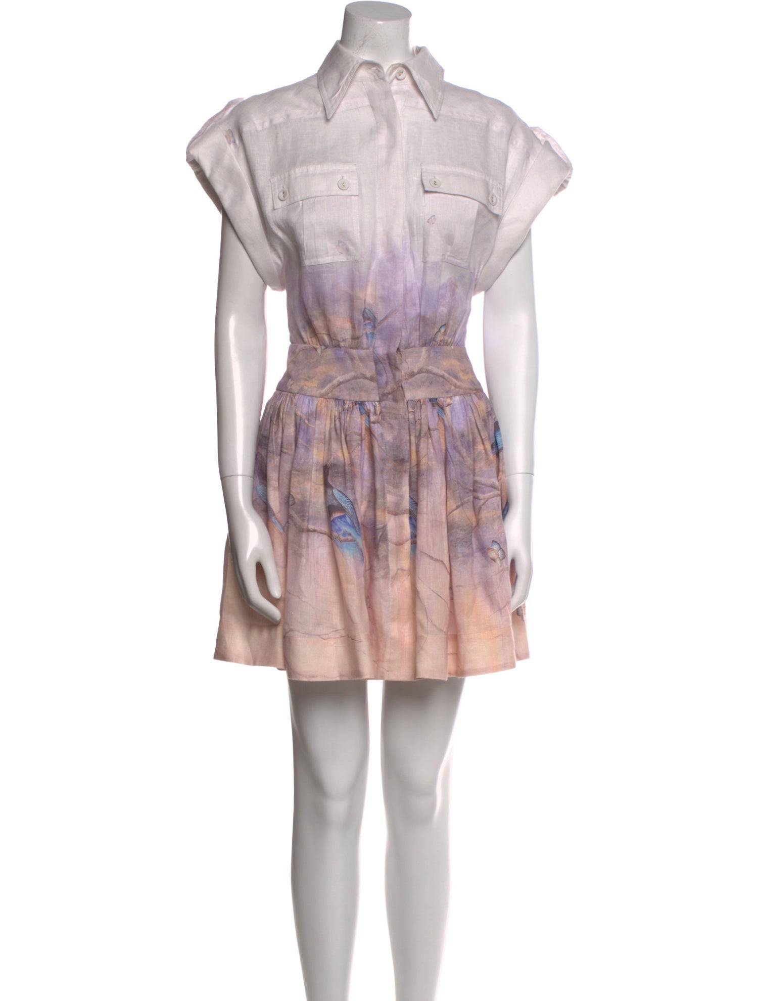 Zimmermann Linen Mini Dress