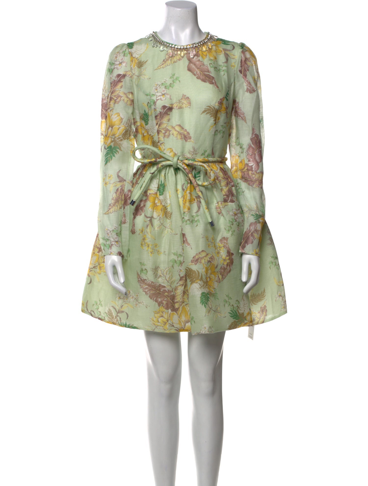 Zimmermann Linen Mini Dress