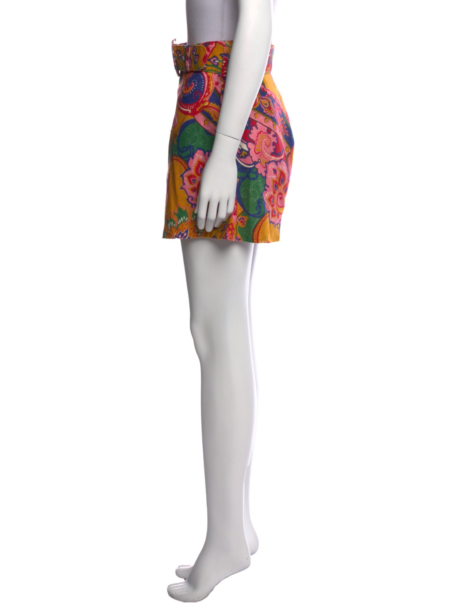 Zimmermann Linen Mini Shorts