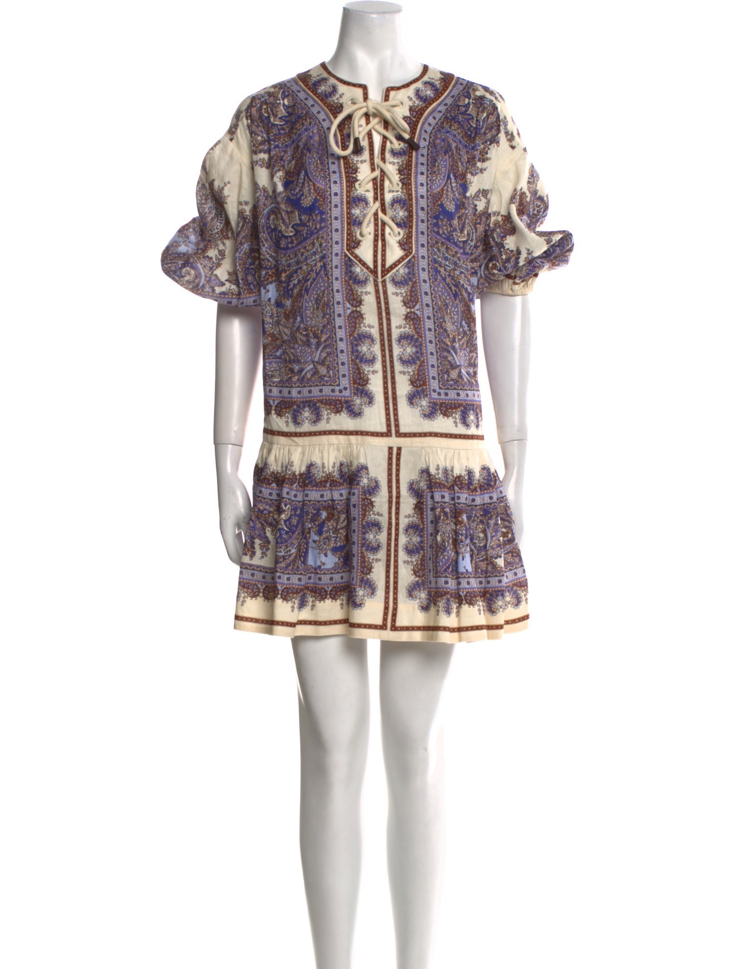 Zimmermann Linen Mini Dress