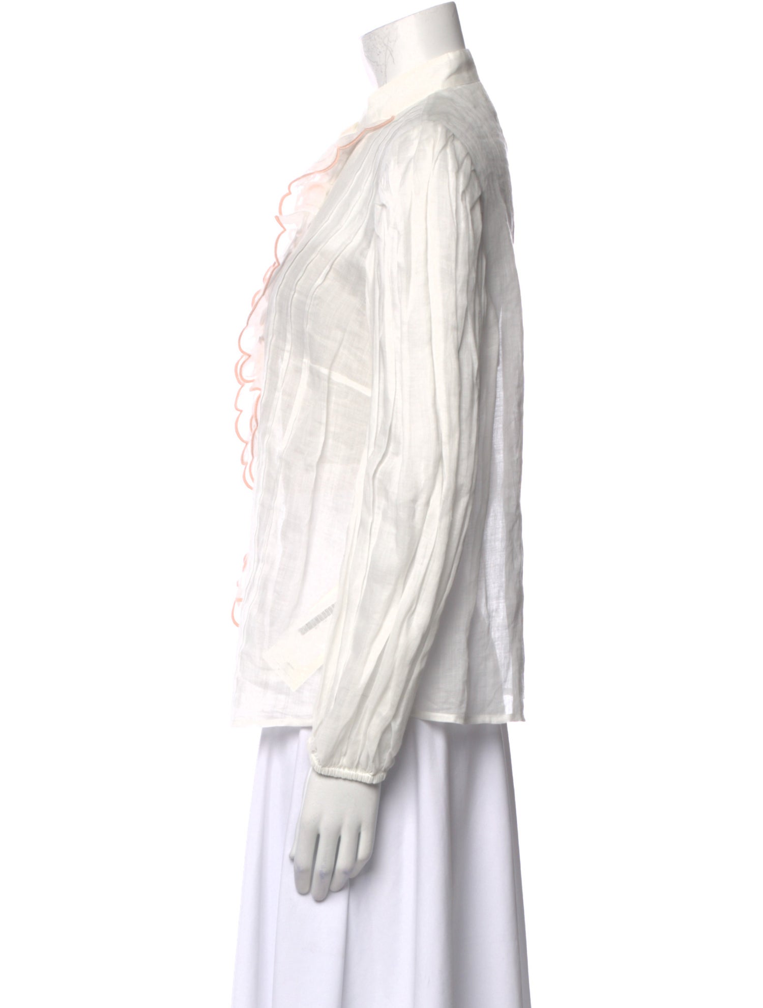 Zimmermann Printed V-Neck Blouse