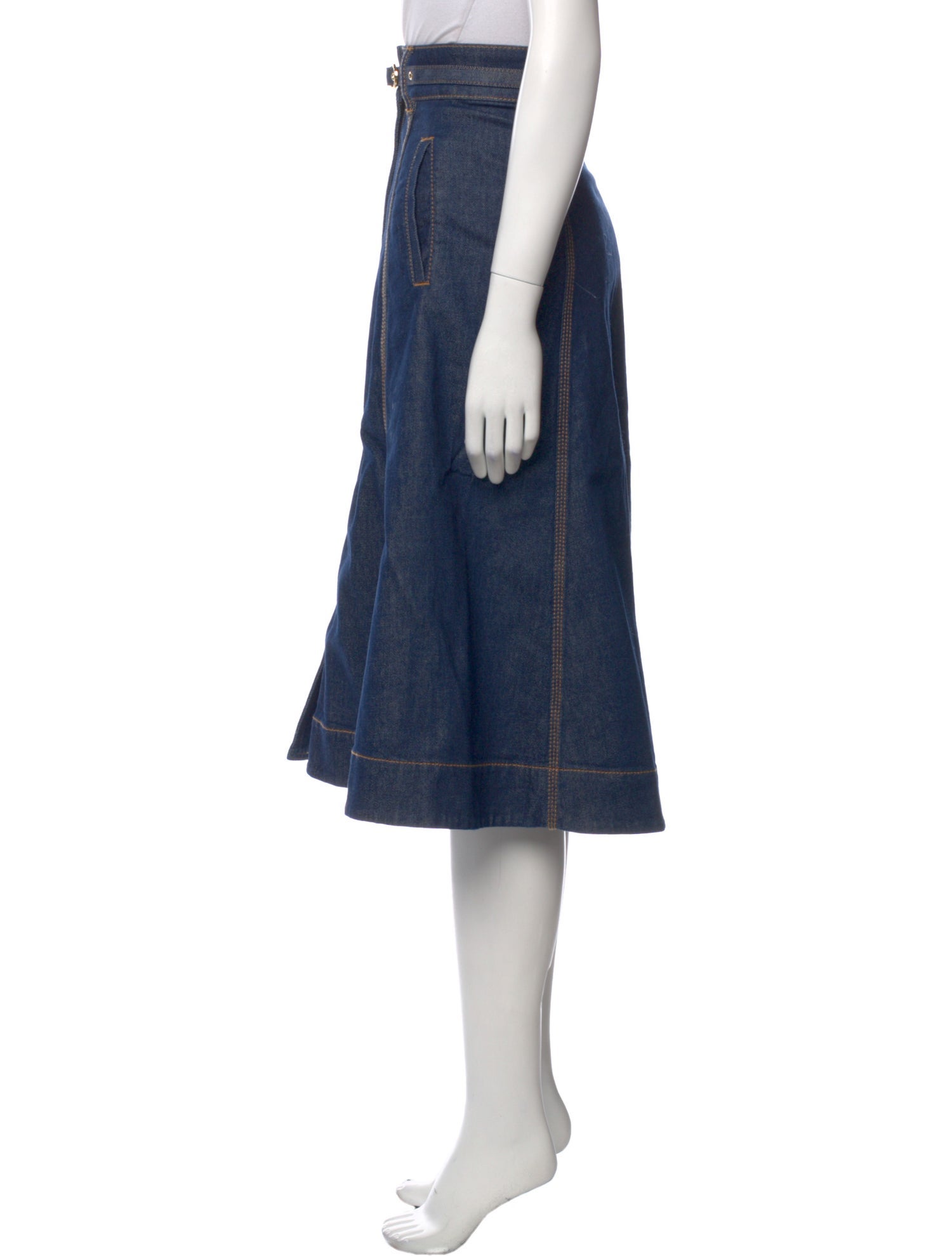 Zimmermann Midi Length Skirt