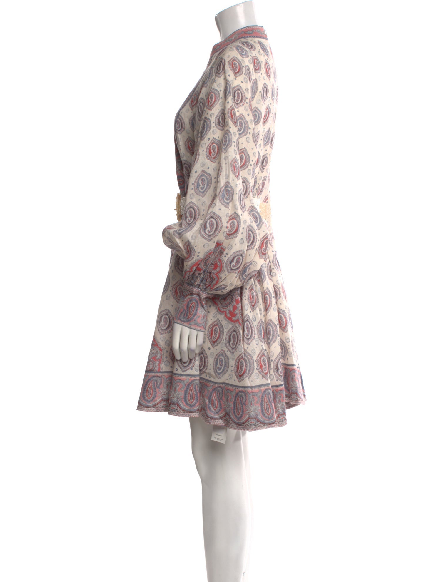 Zimmermann Paisley Print Mini Dress