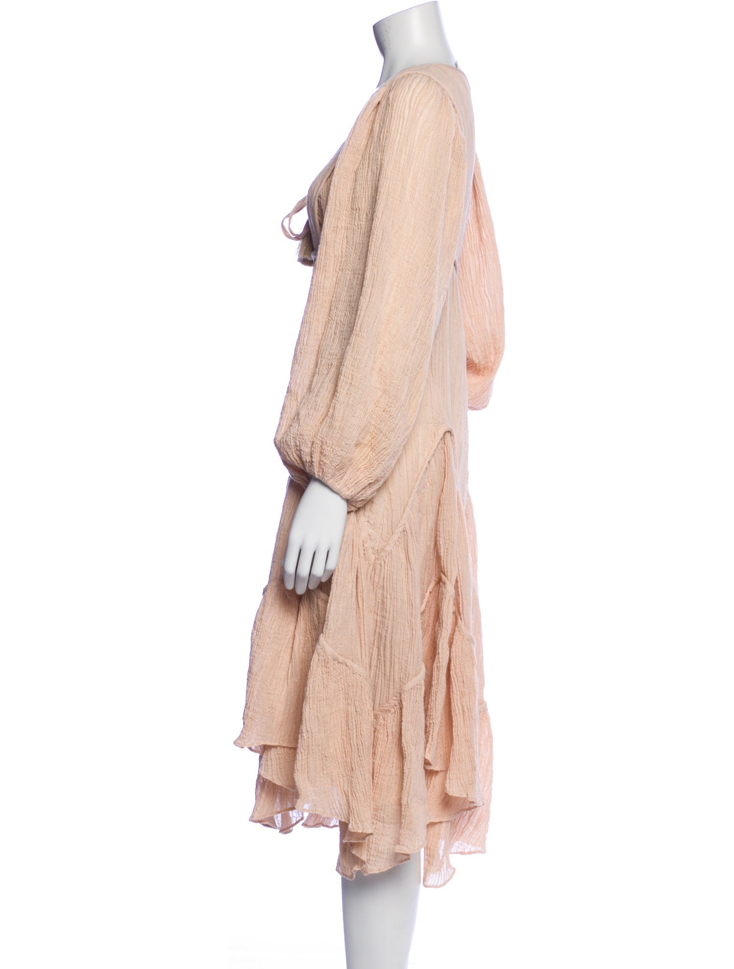 Zimmermann Scoop Neck Long Dress