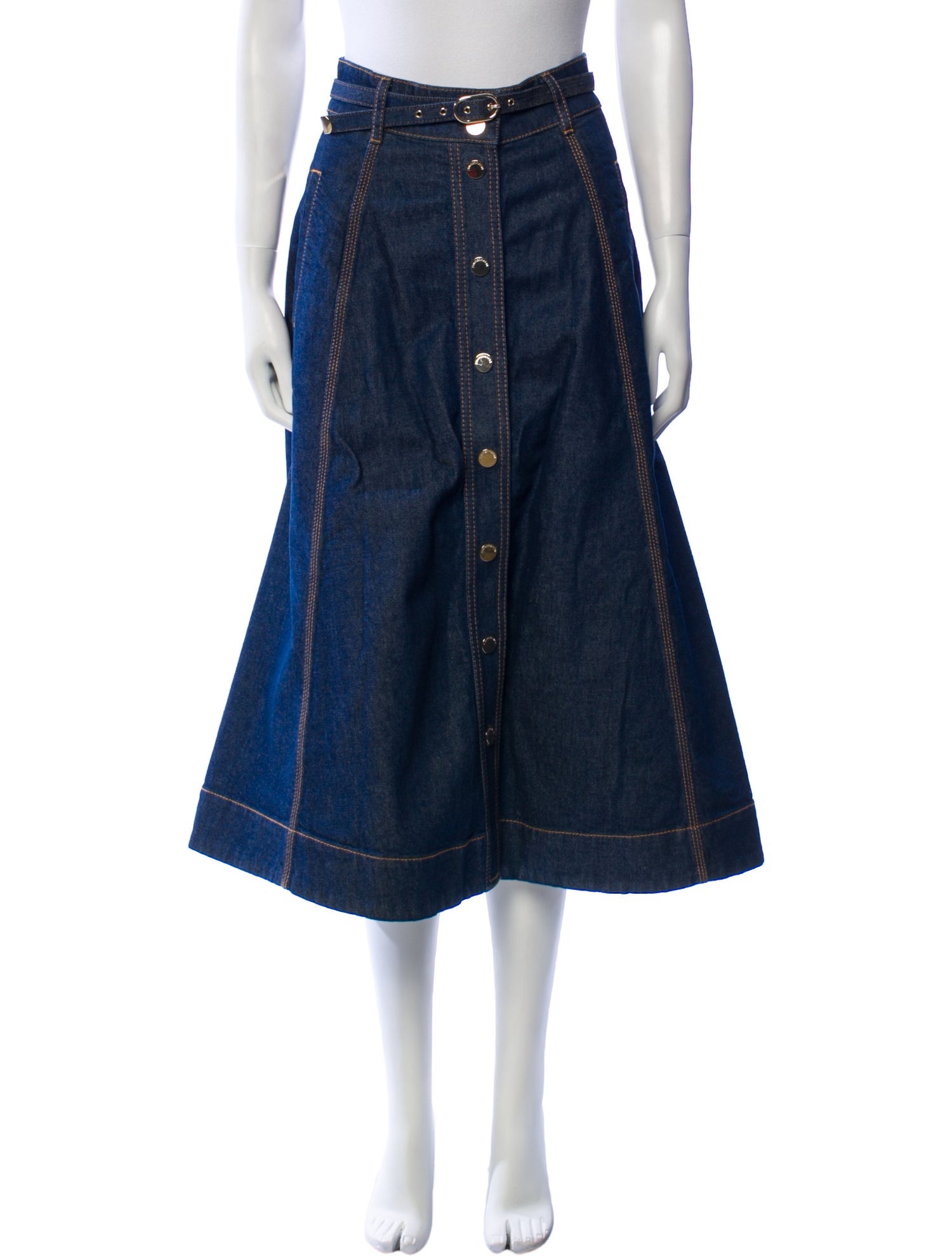 Zimmermann Midi Length Skirt