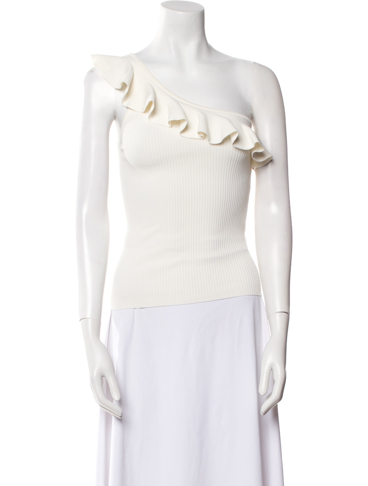 Zimmermann One-Shoulder Sleeveless Top