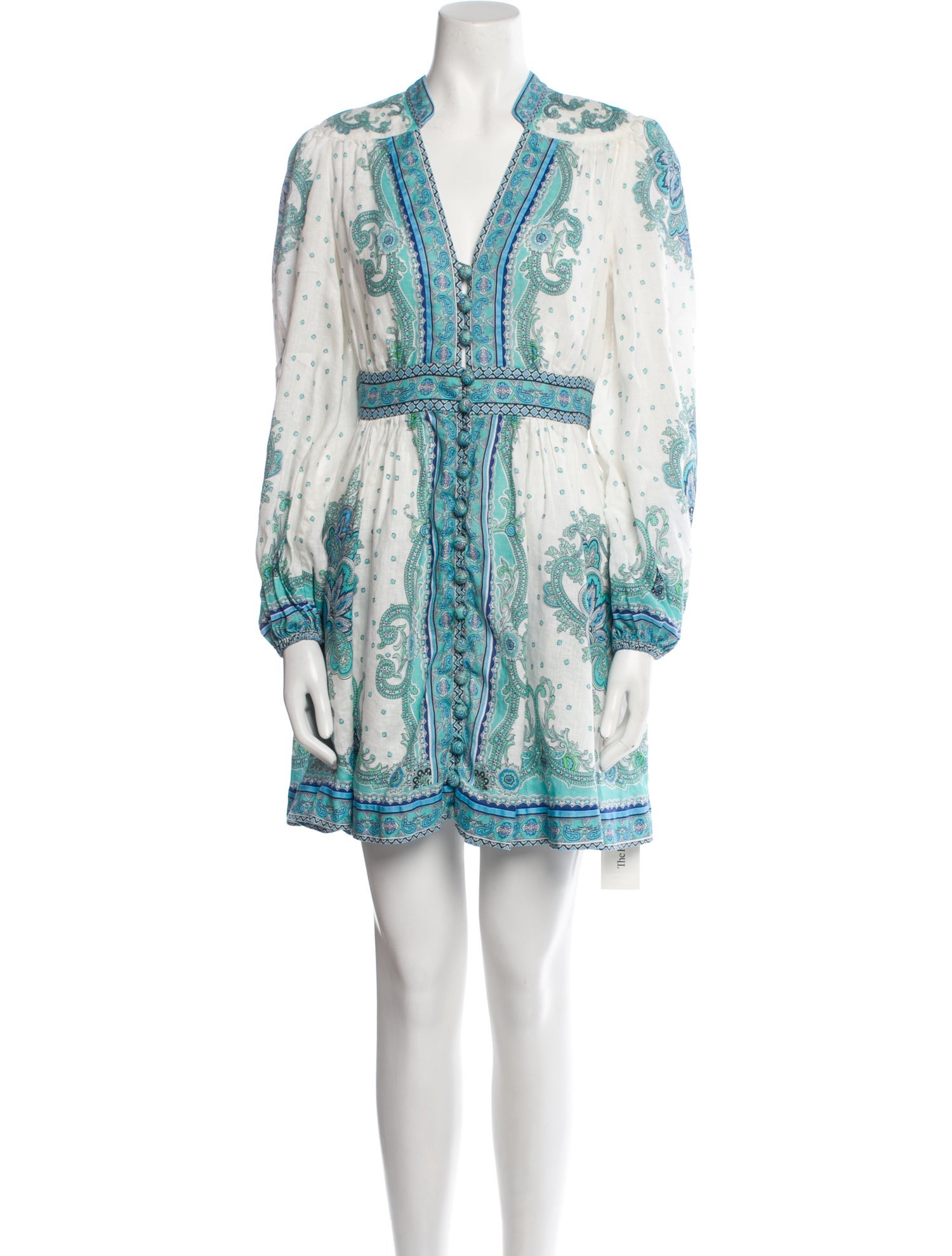 Zimmermann Linen Mini Dress