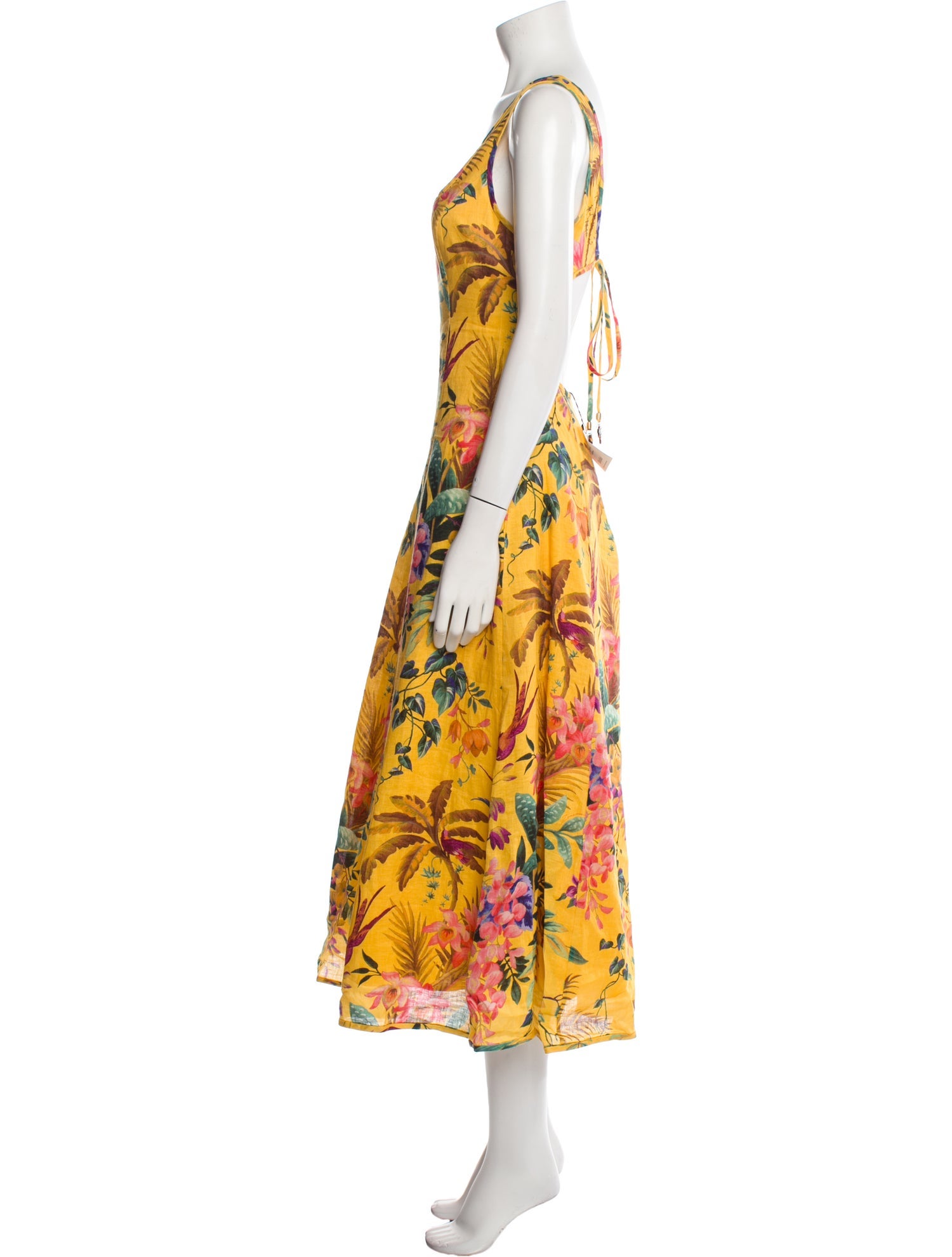 Zimmermann Linen Midi Length Dress w/ Tags