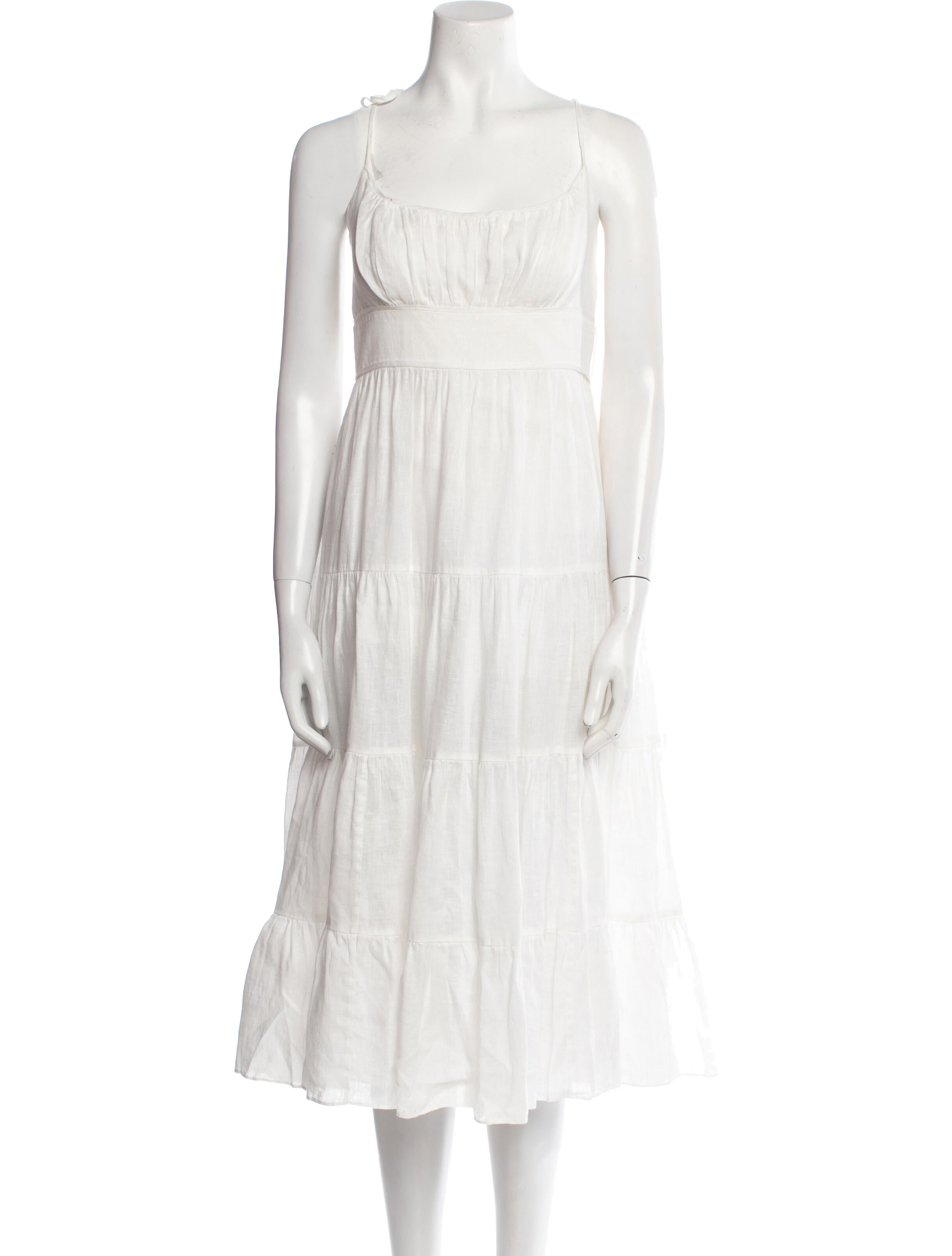 Zimmermann Linen Midi Length Dress