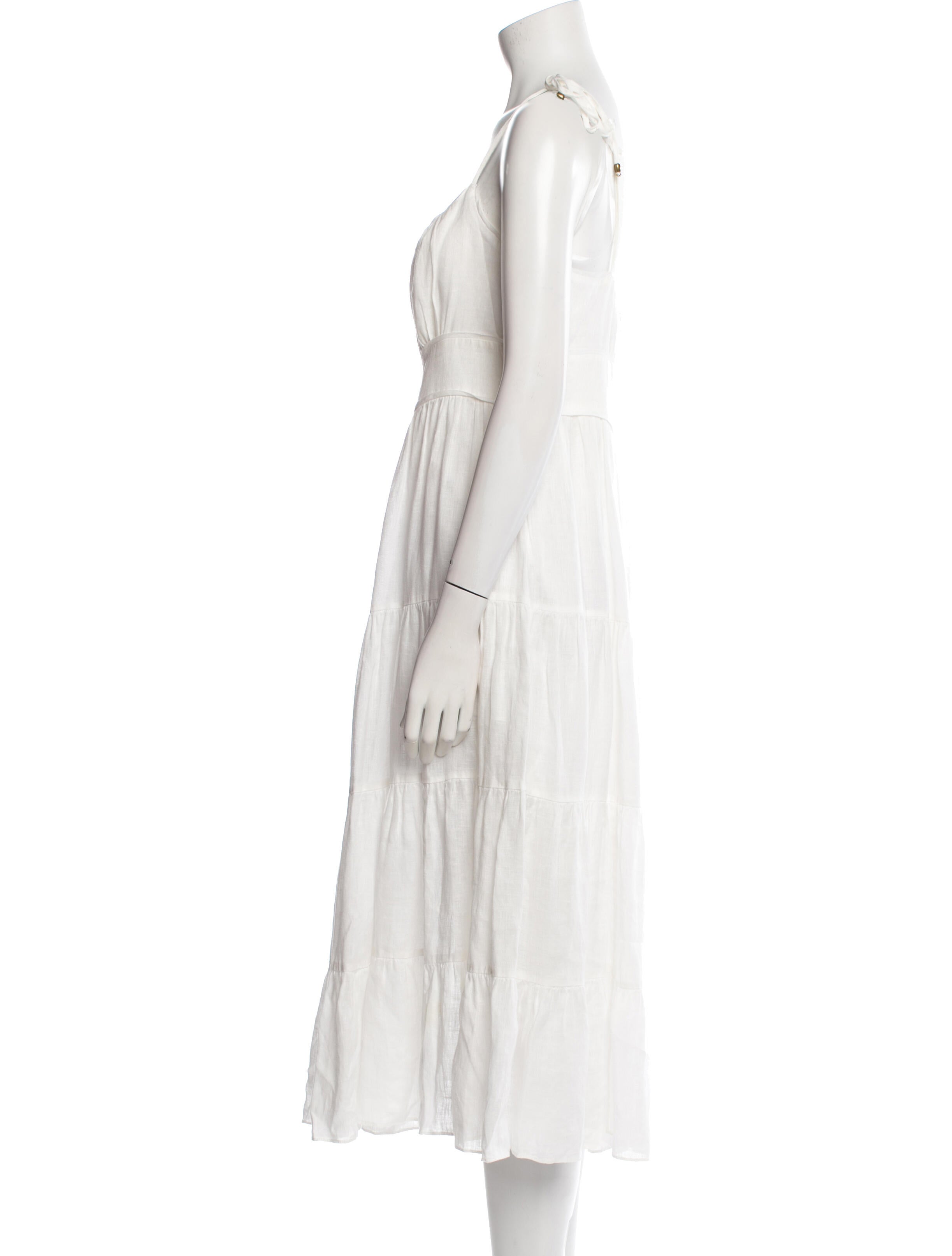 Zimmermann Linen Midi Length Dress