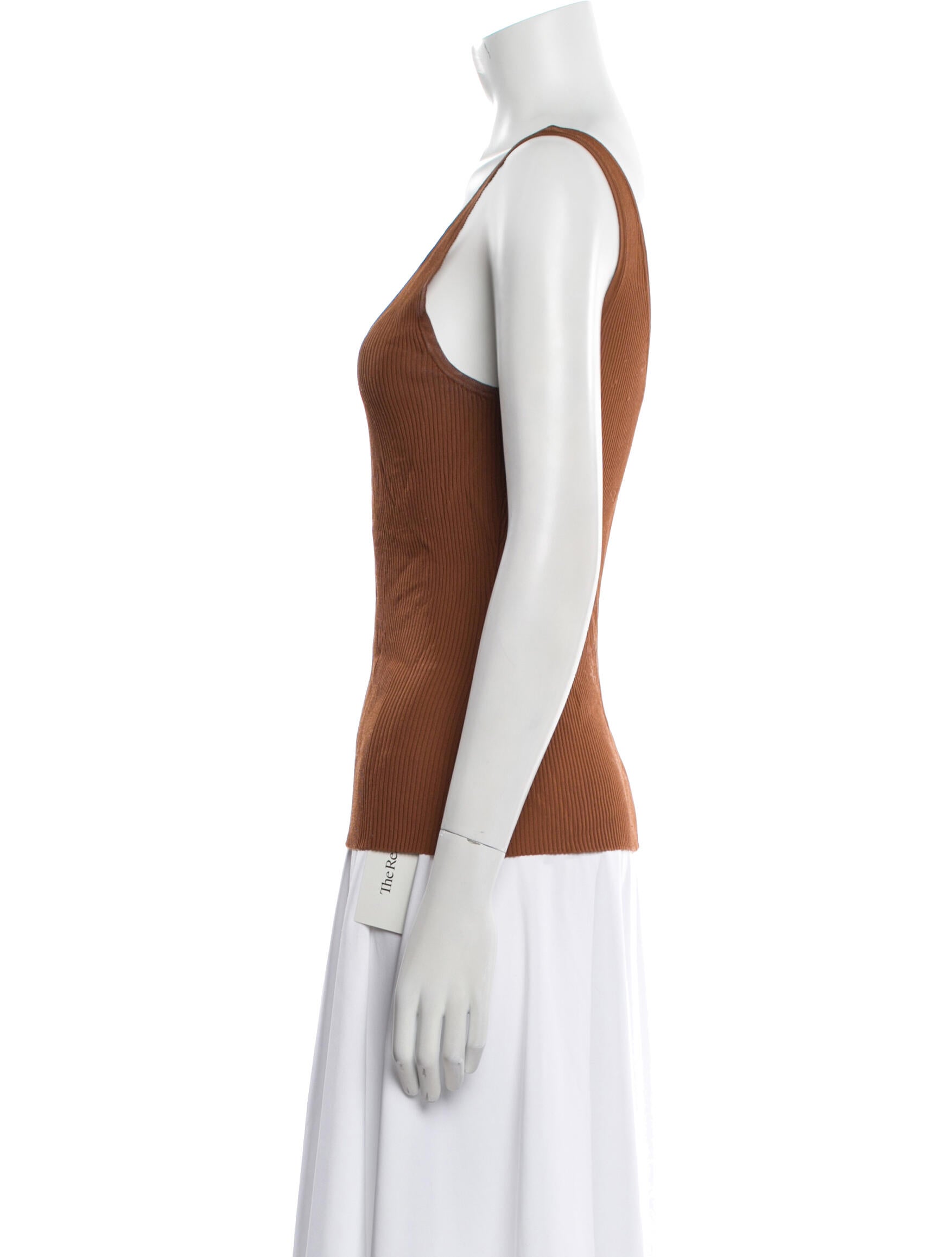 Zimmermann Scoop Neck Sleeveless Top