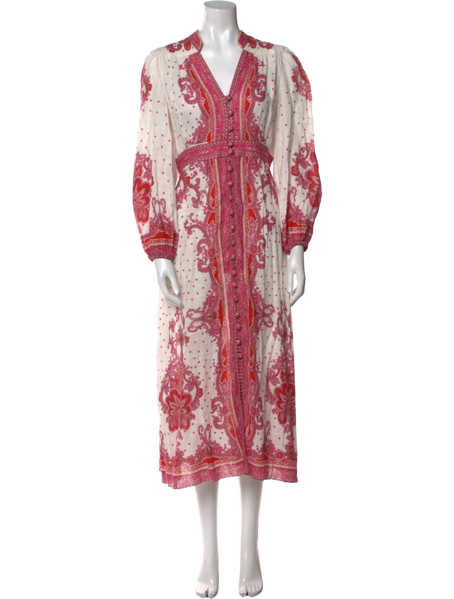 Zimmermann Linen Long Dress