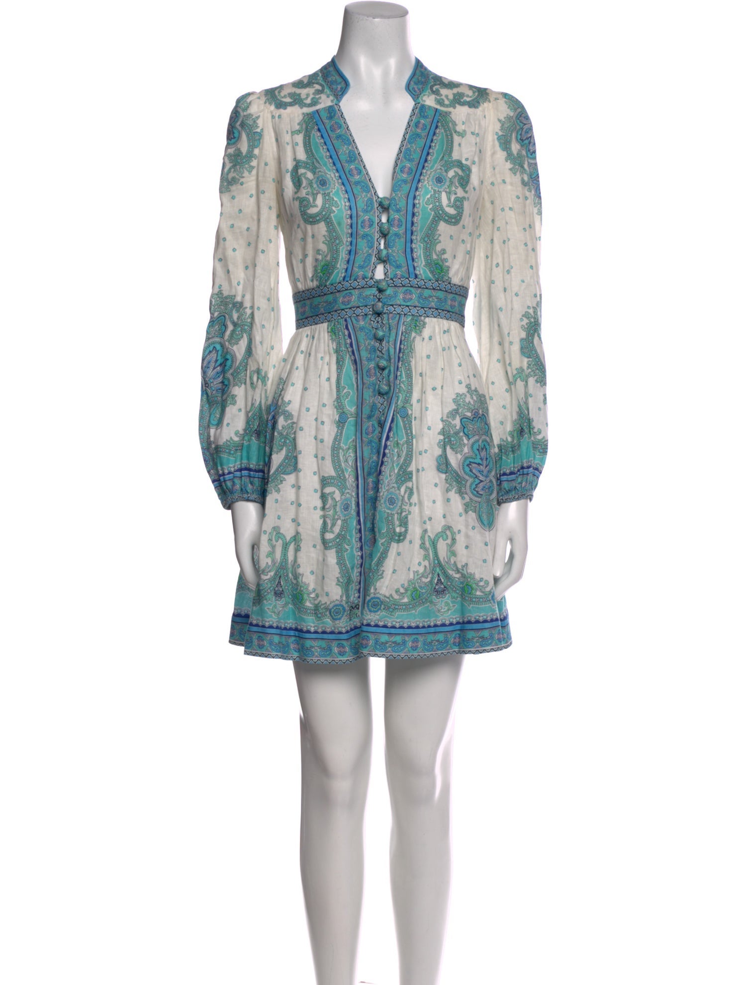 Zimmermann Linen Mini Dress