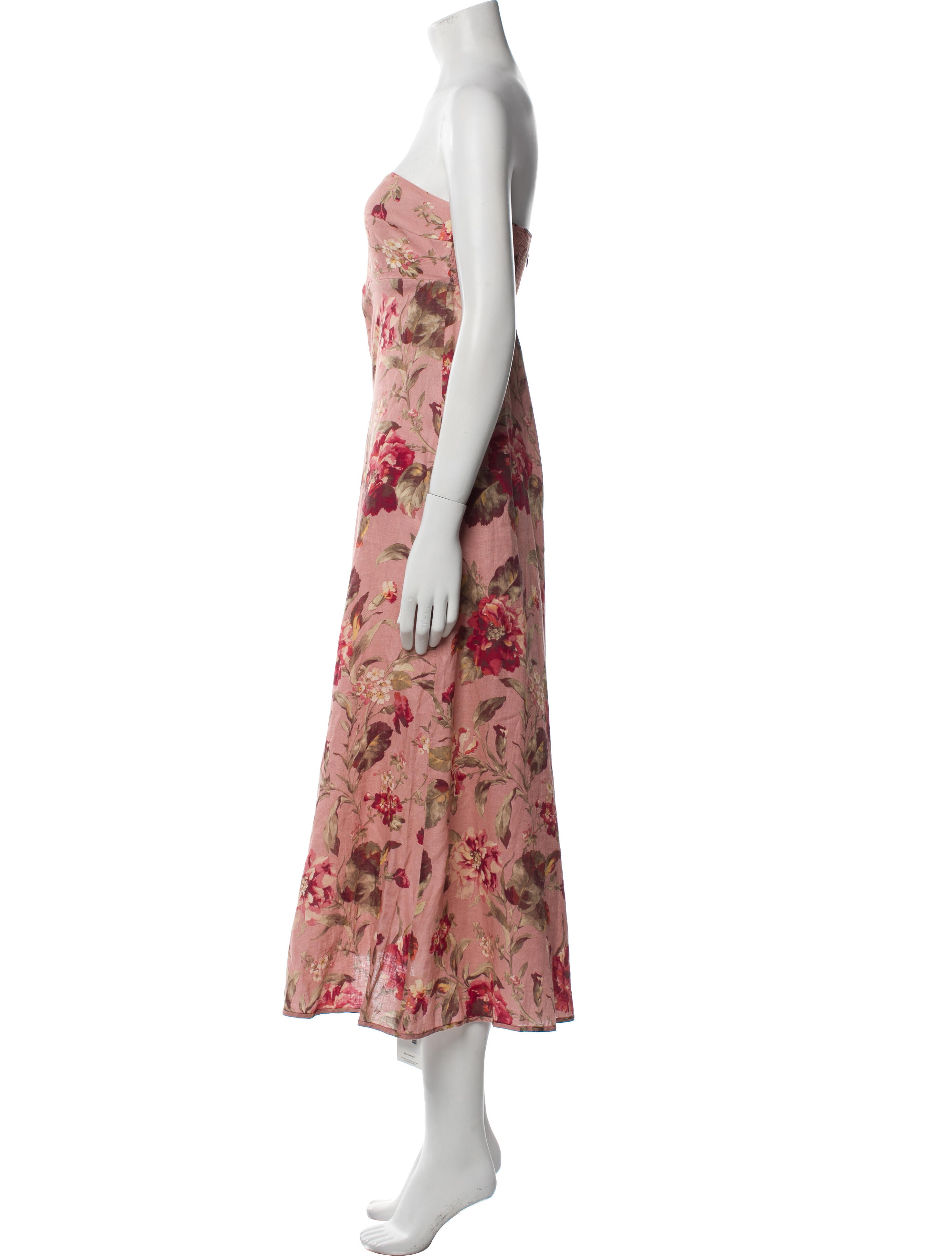 Zimmermann Linen Midi Length Dress