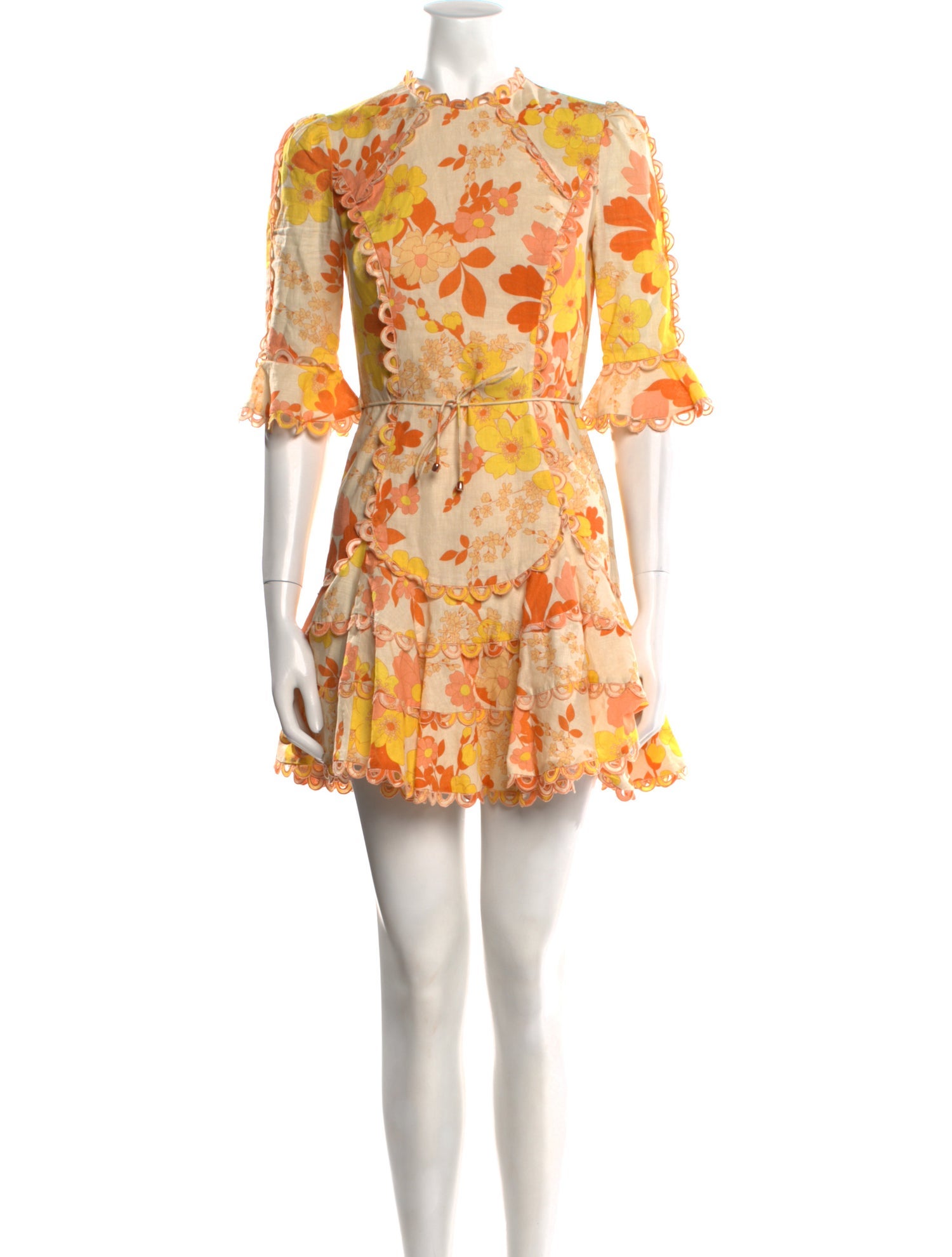 Zimmermann Linen Mini Dress