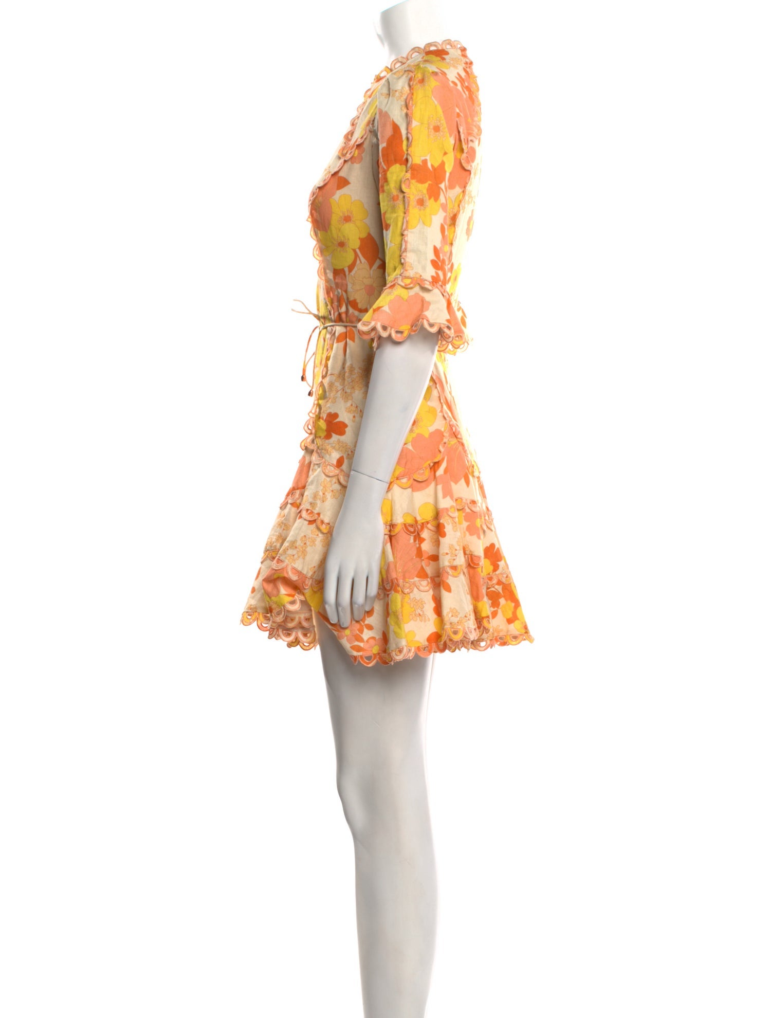 Zimmermann Linen Mini Dress