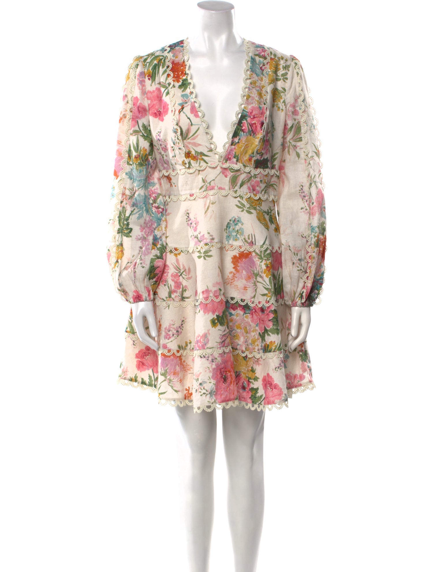 Zimmermann Linen Mini Dress