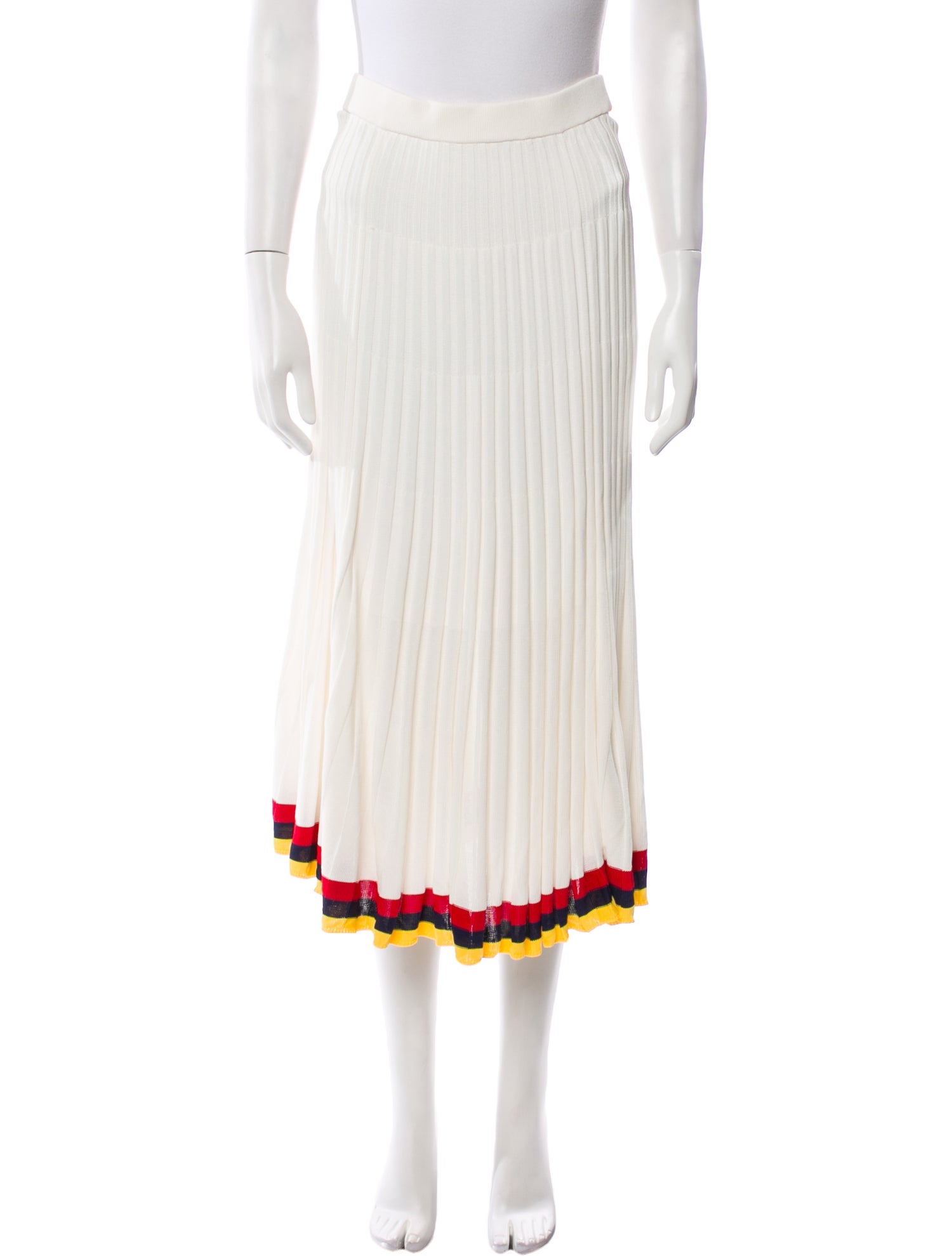 Zimmermann Colorblock Pattern Knee-Length Skirt w/ Tags