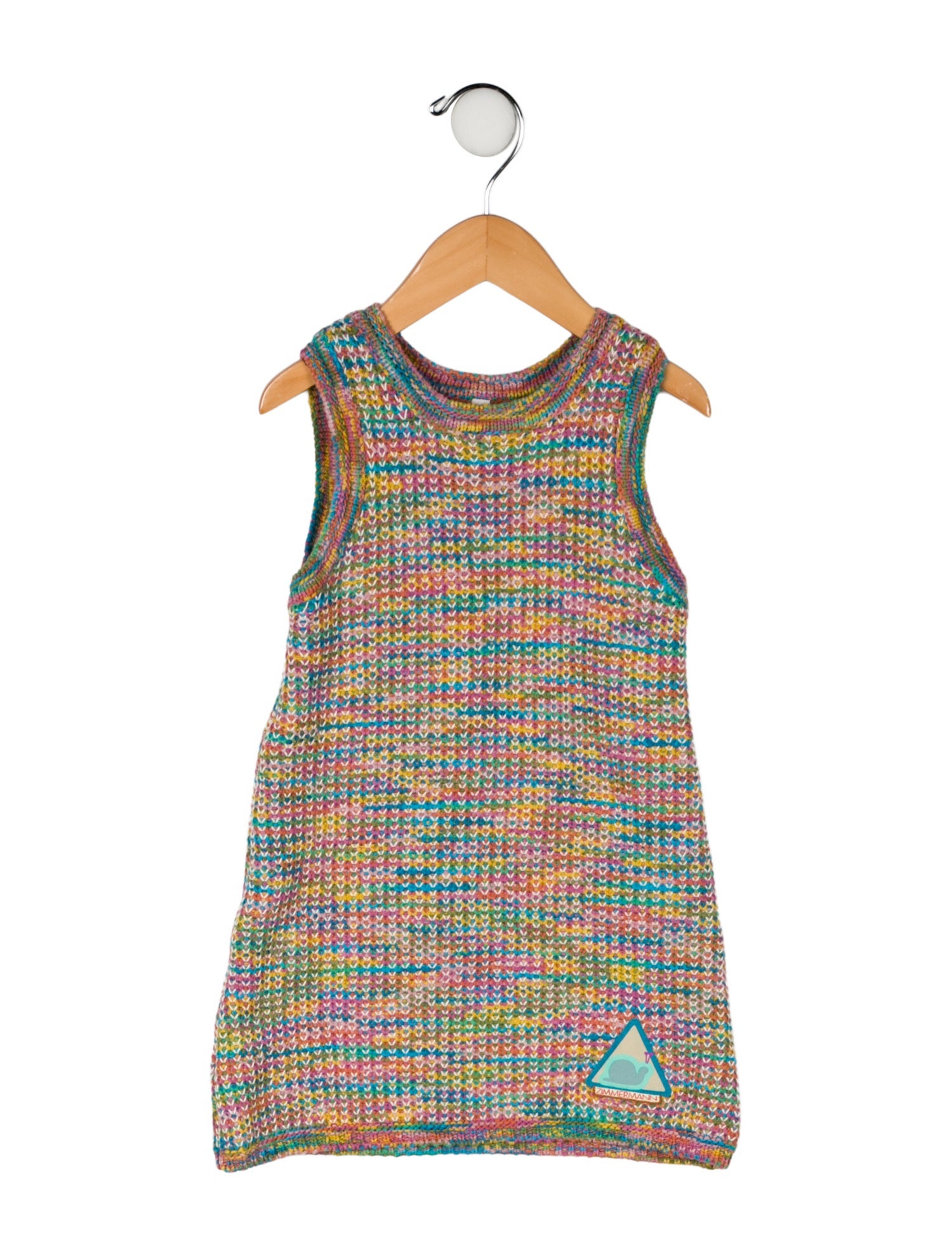 Zimmermann Infant Girls' Multicolor Color Woven Sleeveless Dress