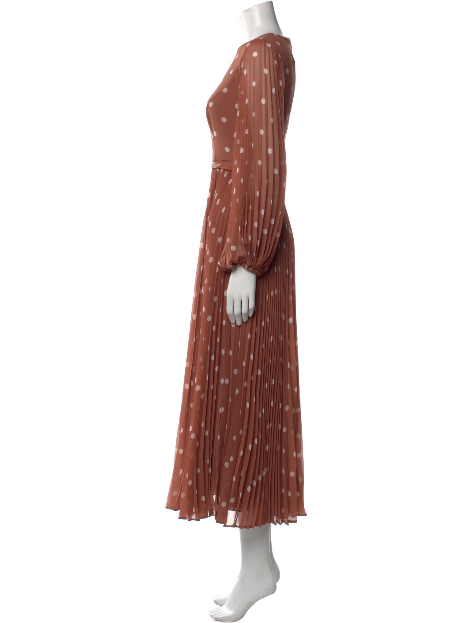 Zimmermann Polka Dot Print Long Dress w/ Tags