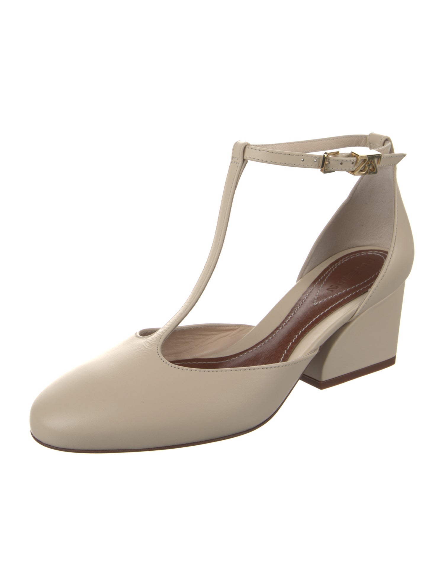 Zimmermann Leather T-Strap Pumps