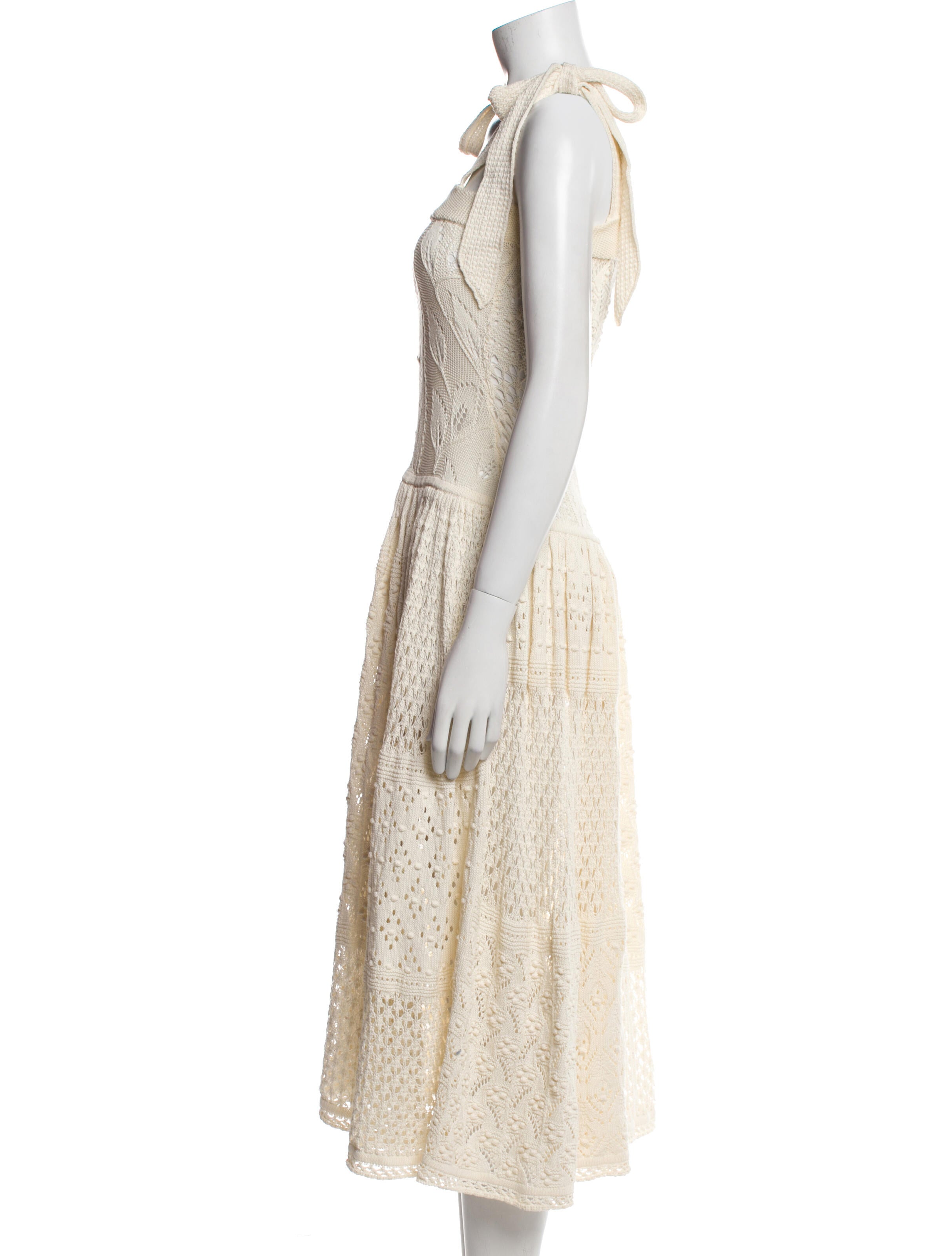 Zimmermann Square Neckline Midi Length Dress