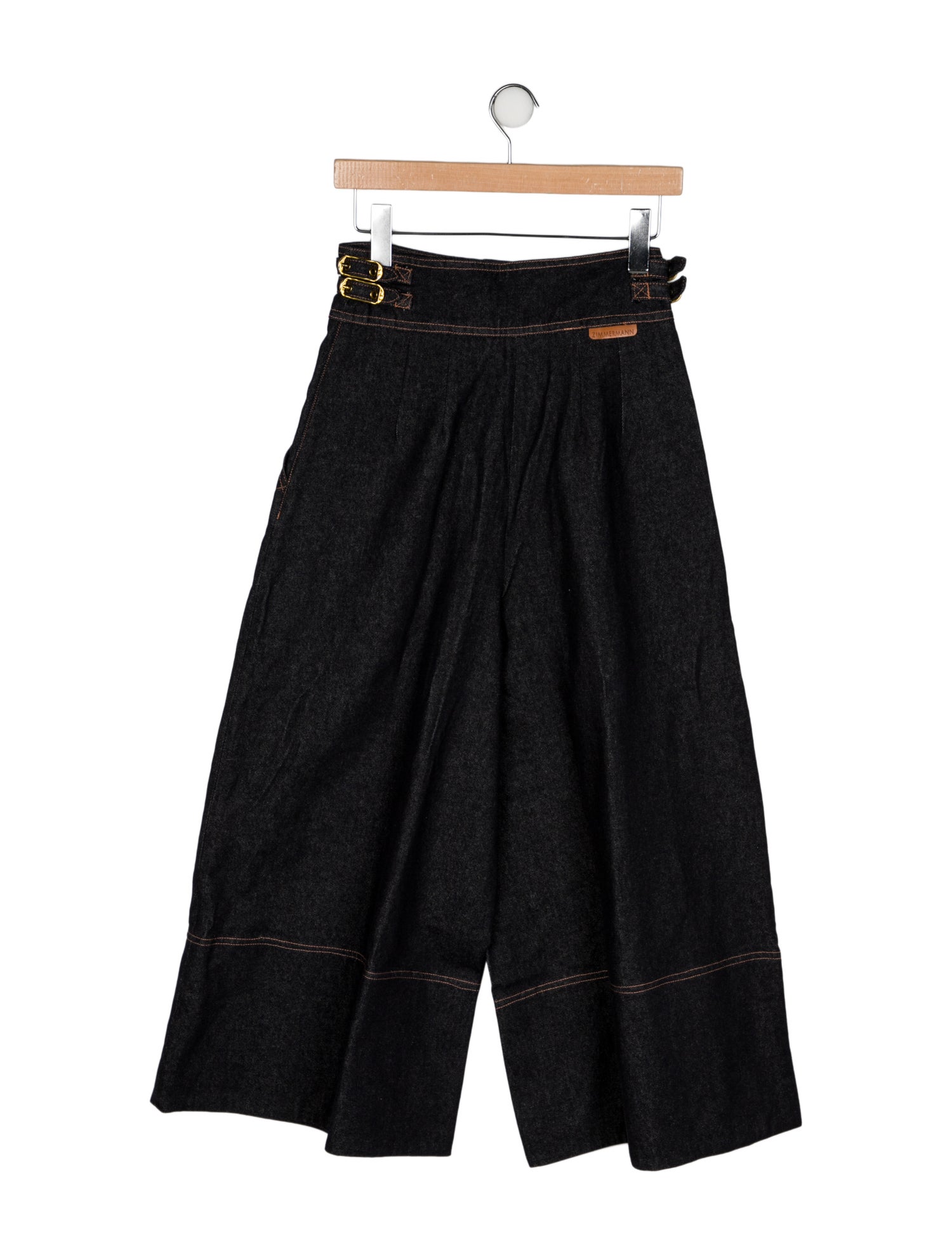 Zimmermann High-Rise Wide Leg Jeans