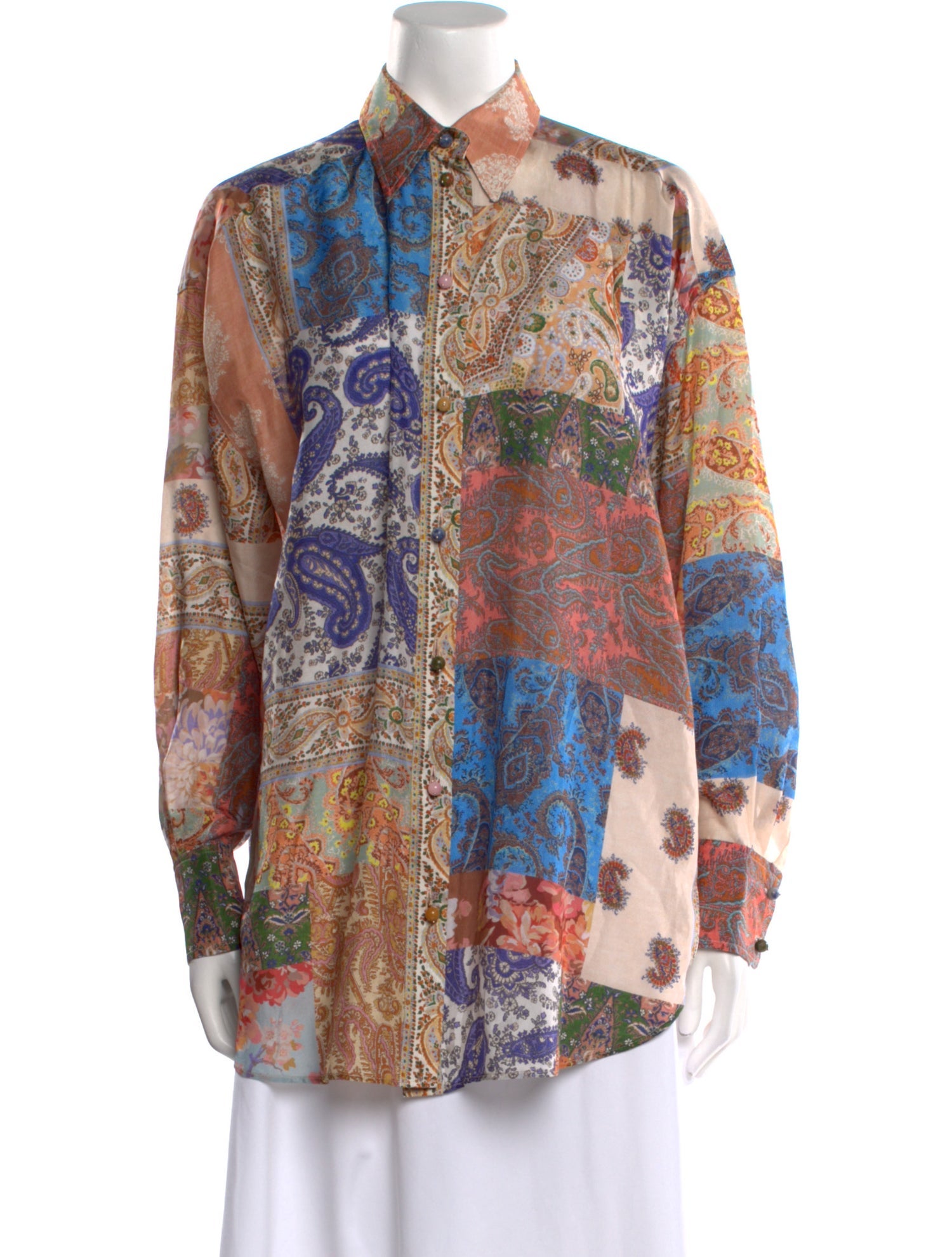 Zimmermann Silk Paisley Print Tunic