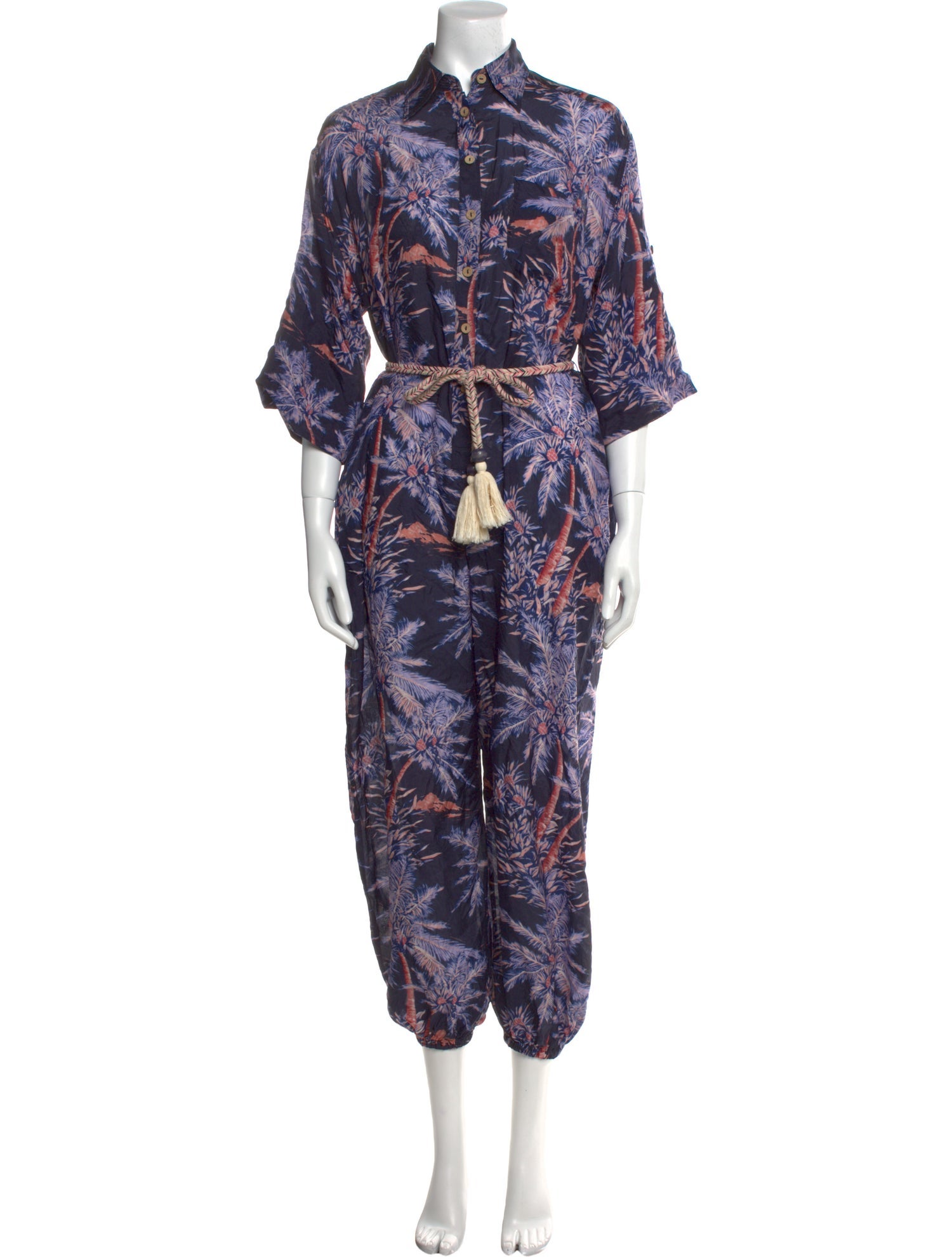 Zimmermann Silk Printed Jumpsuit