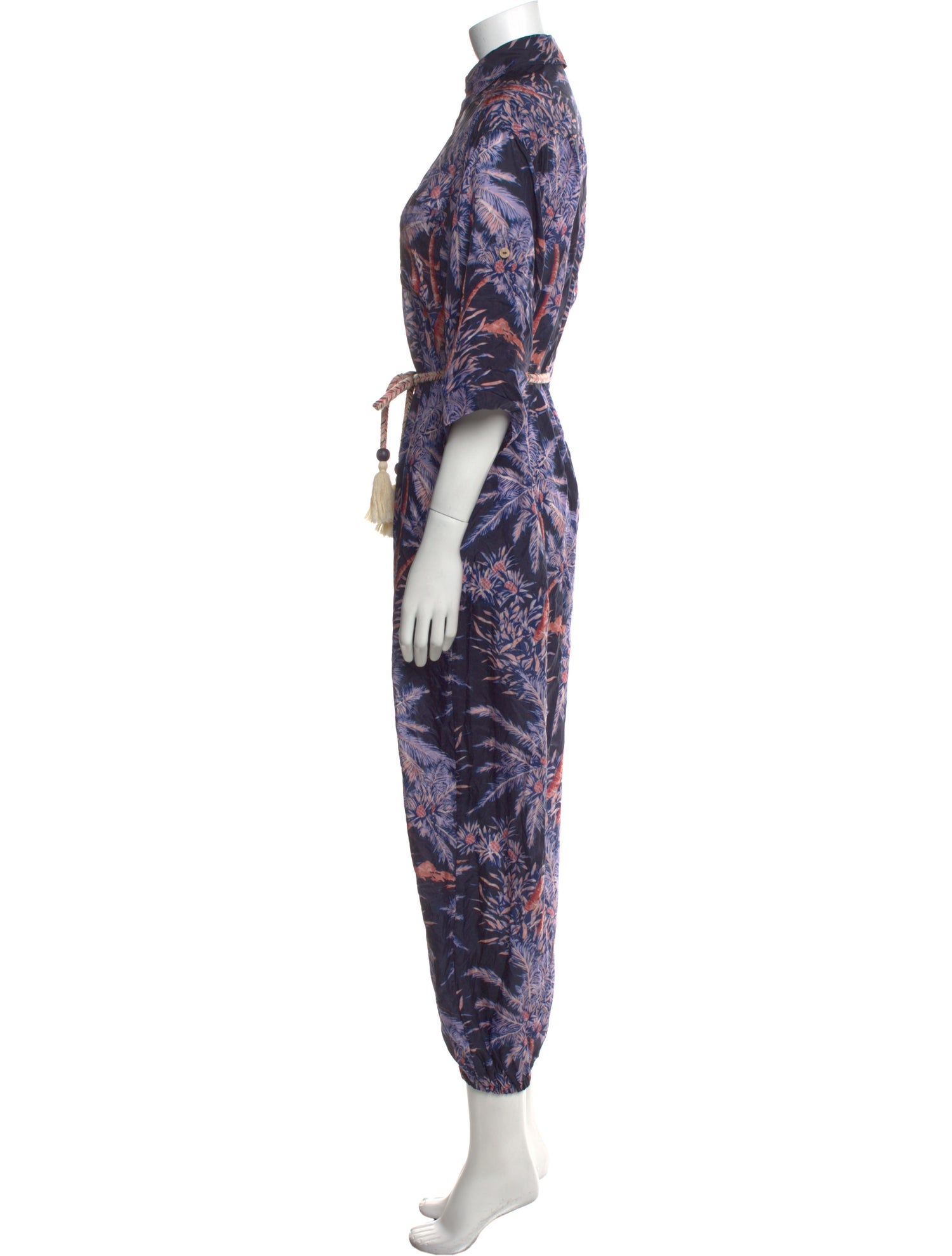 Zimmermann Silk Printed Jumpsuit