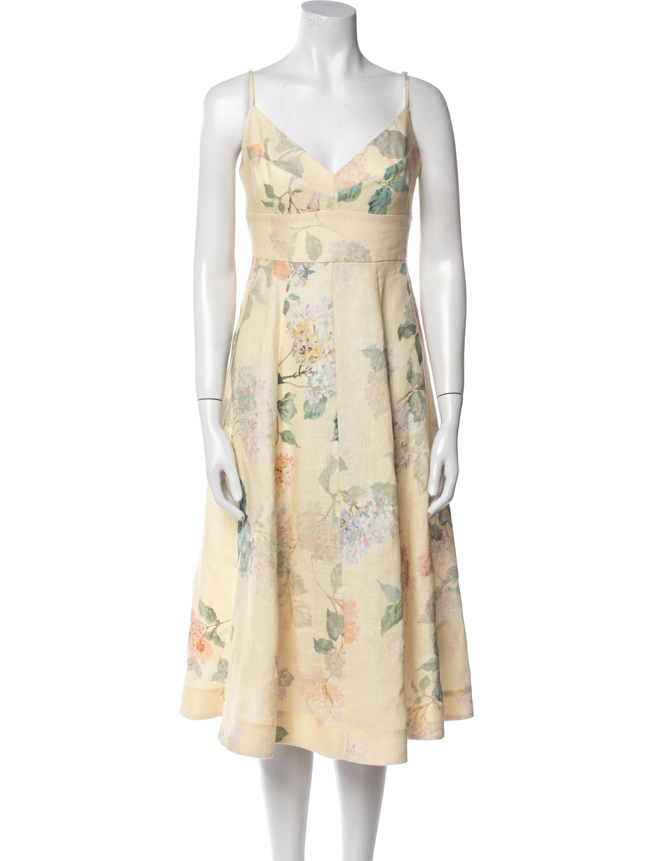 Zimmermann Linen Midi Length Dress