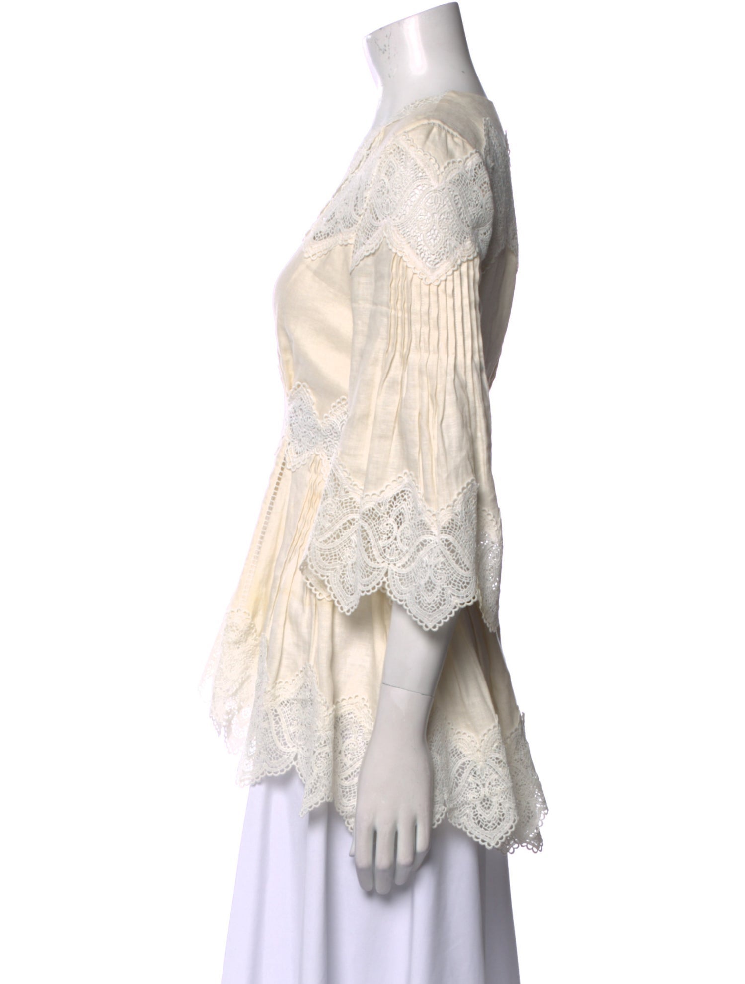 Zimmermann Linen Printed Blouse