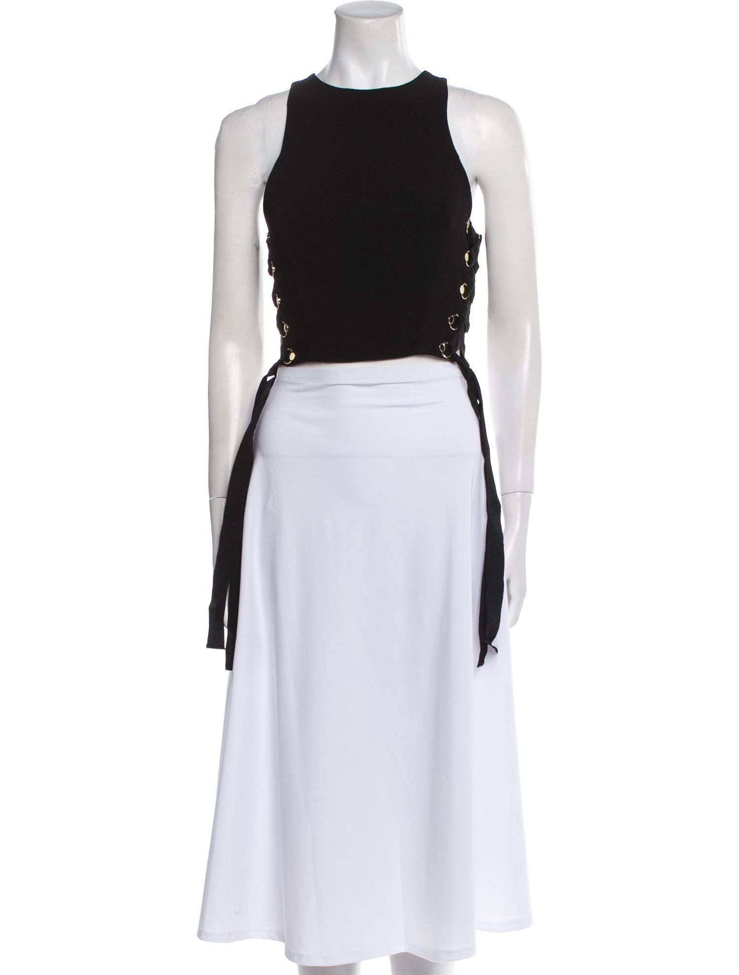 Zimmermann Crew Neck Sleeveless Crop Top w/ Tags