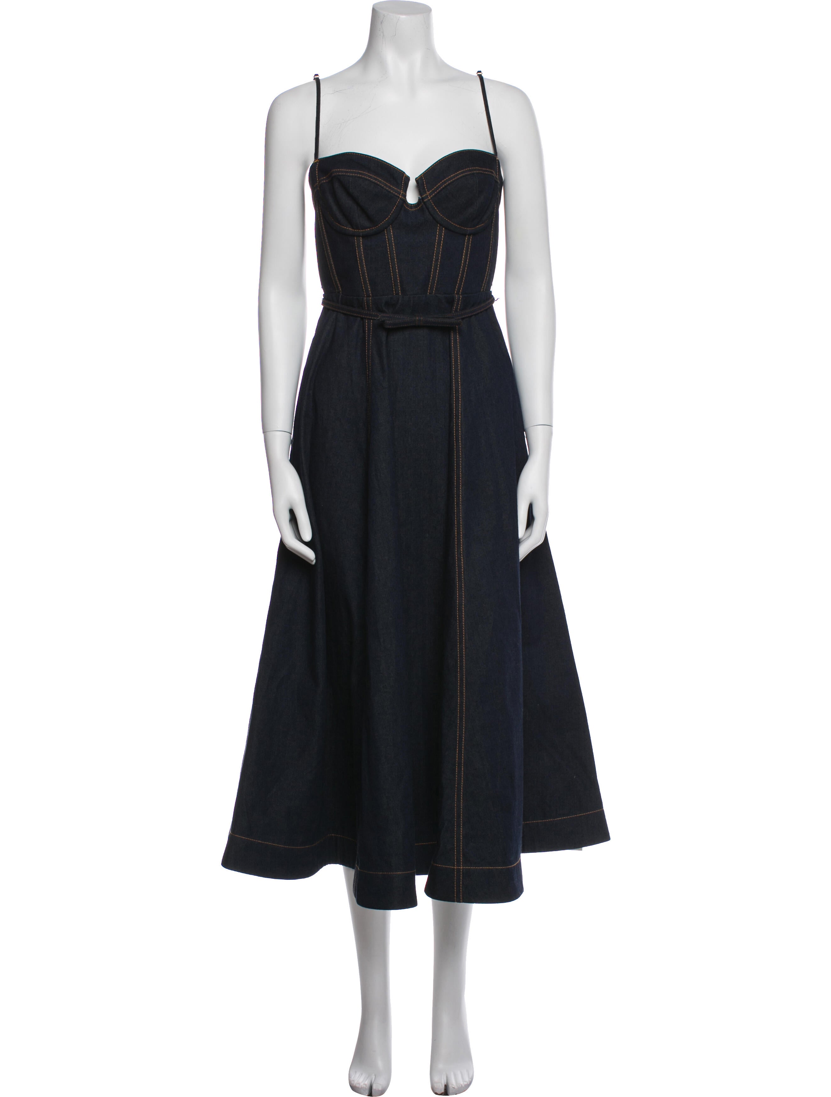 Zimmermann Square Neckline Long Dress