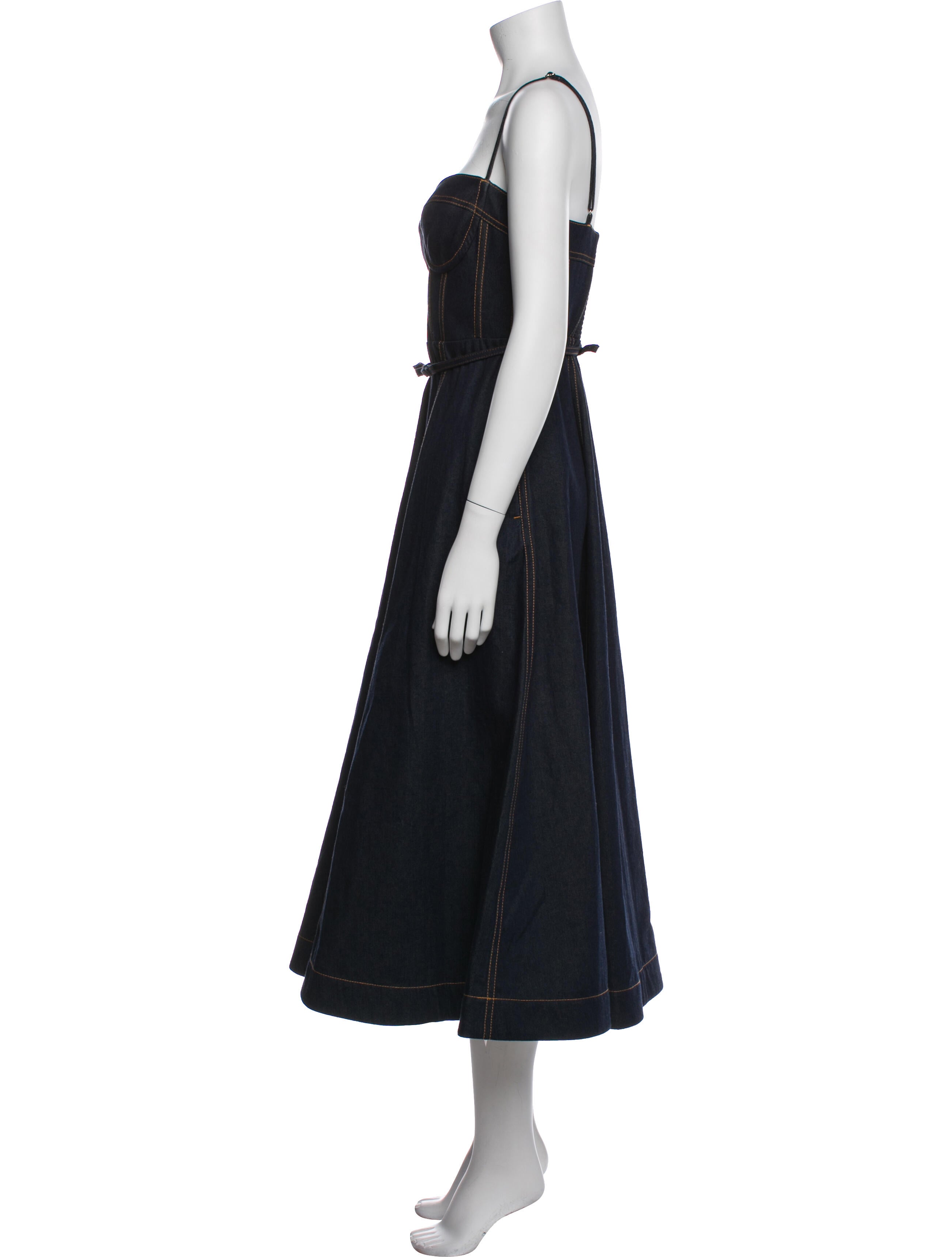 Zimmermann Square Neckline Long Dress