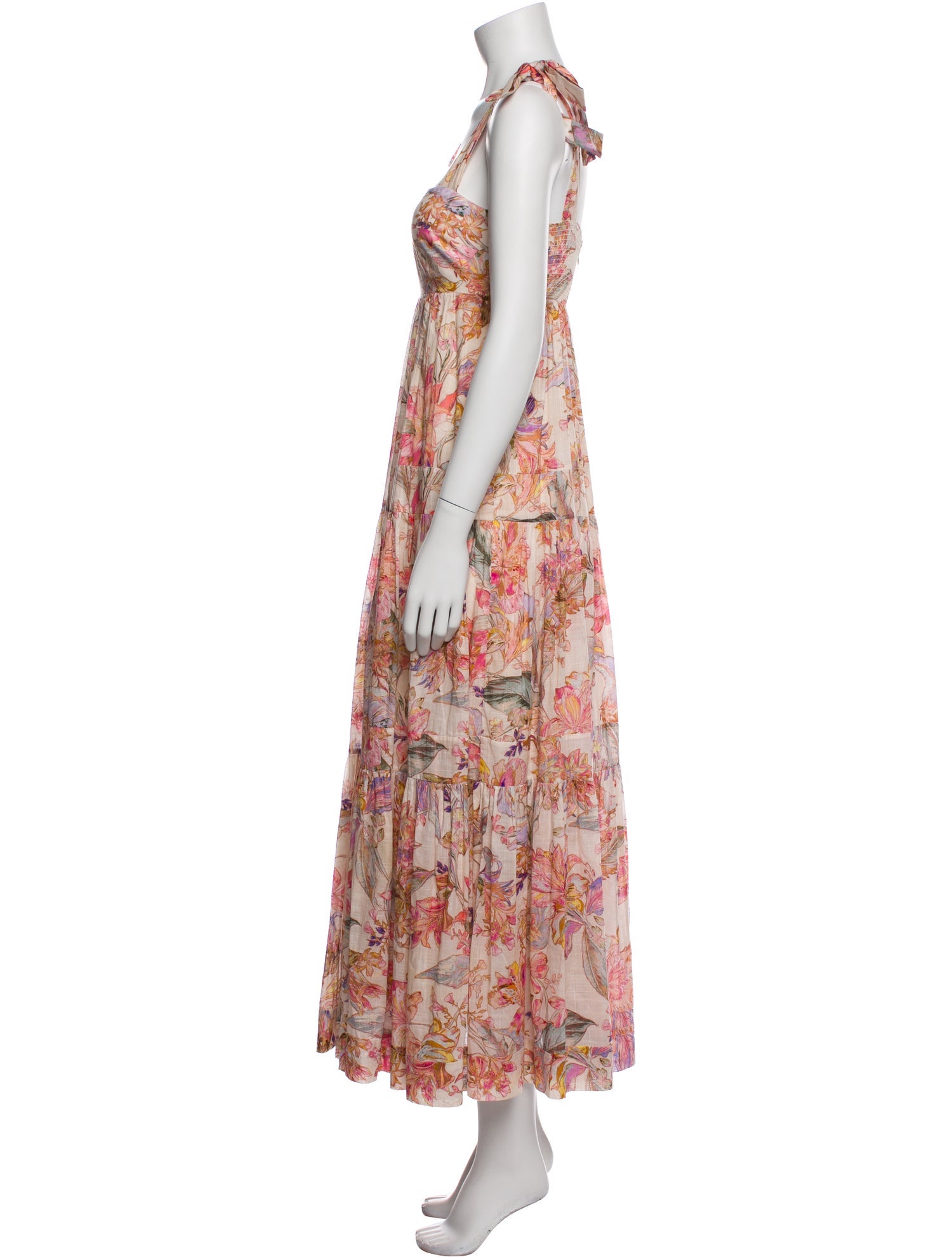 Zimmermann Floral Print Long Dress