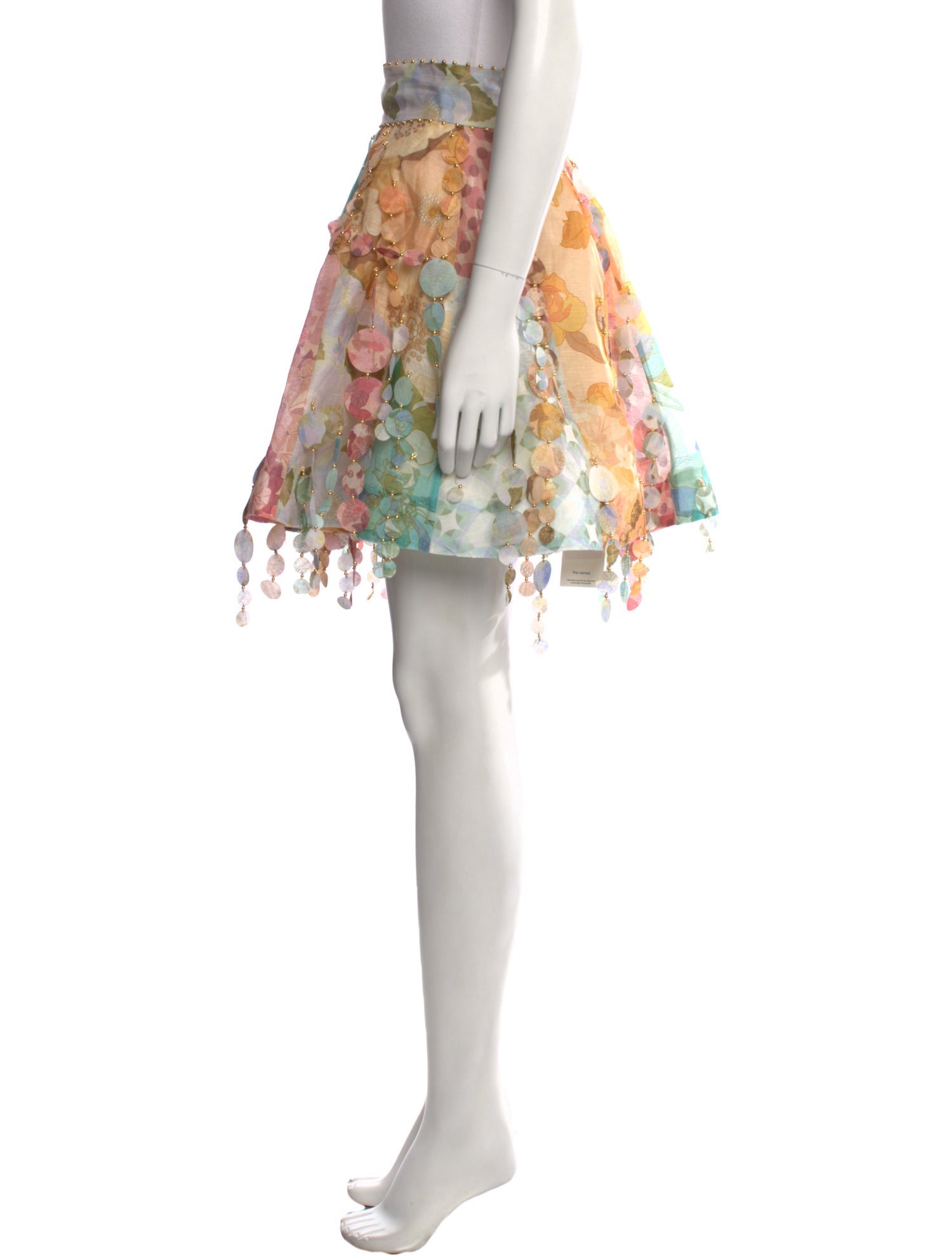 Zimmermann Linen Mini Skirt w/ Tags