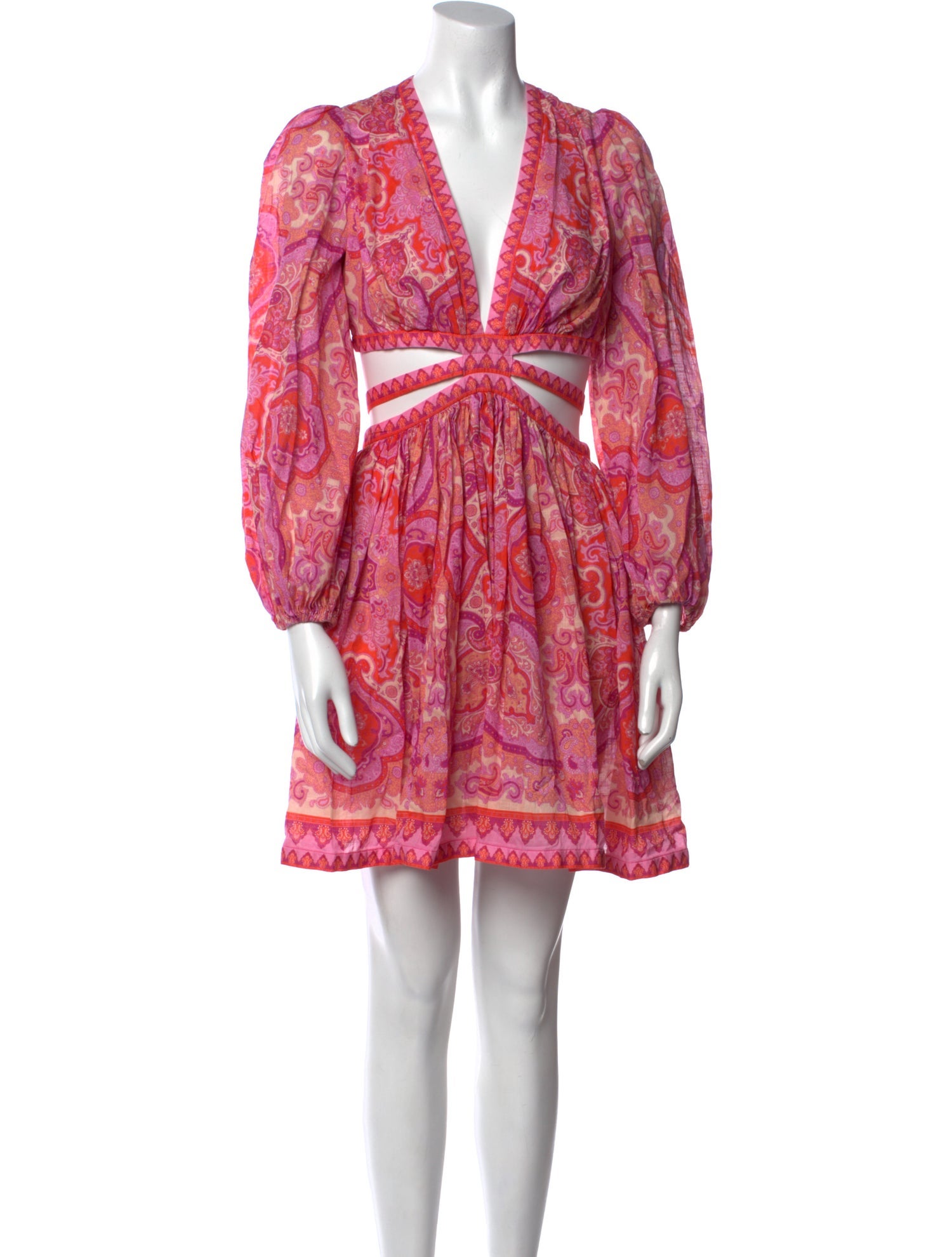Zimmermann Paisley Print Mini Dress w/ Tags