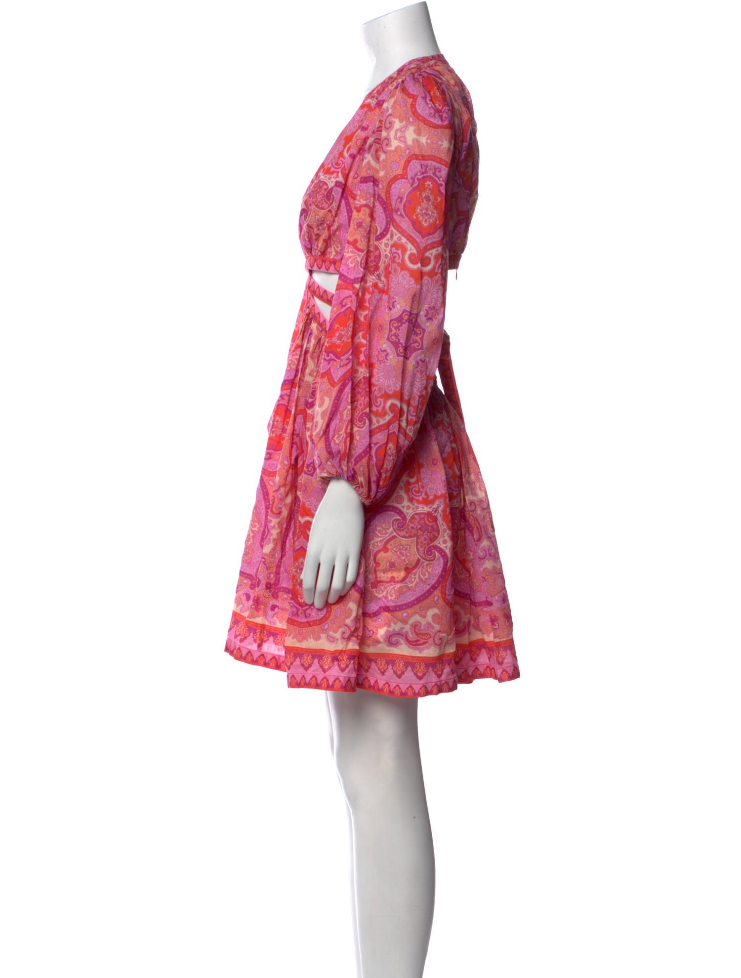 Zimmermann Paisley Print Mini Dress w/ Tags