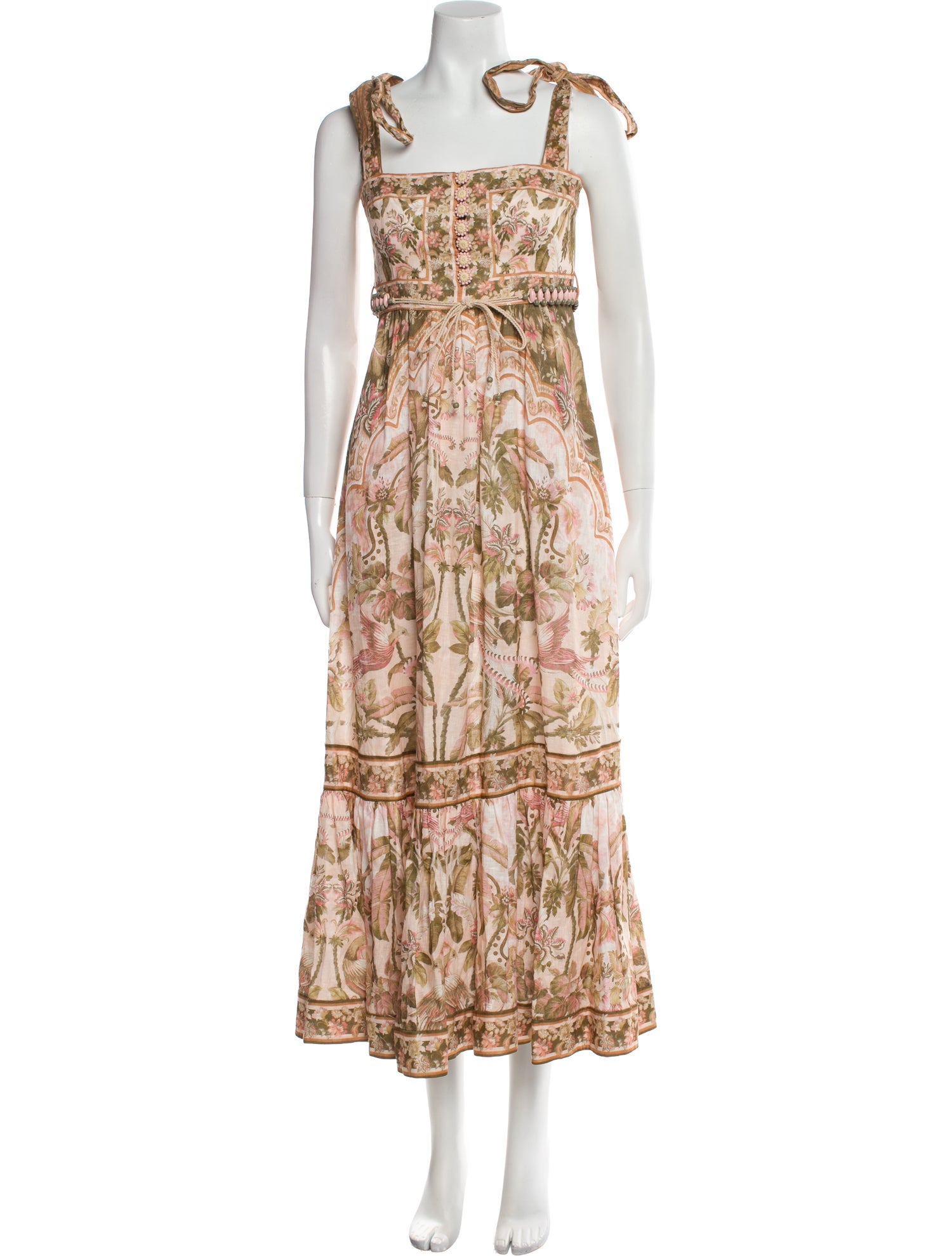 Zimmermann Linen Long Dress